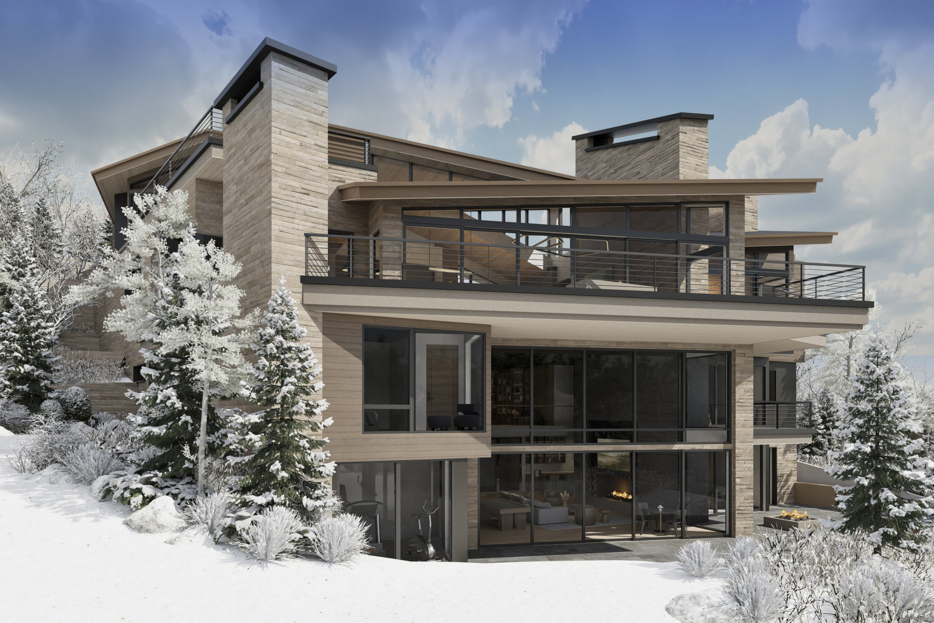  New Construction Home in Deer Crest Estates - Ski In/Ski Out - 物件實景