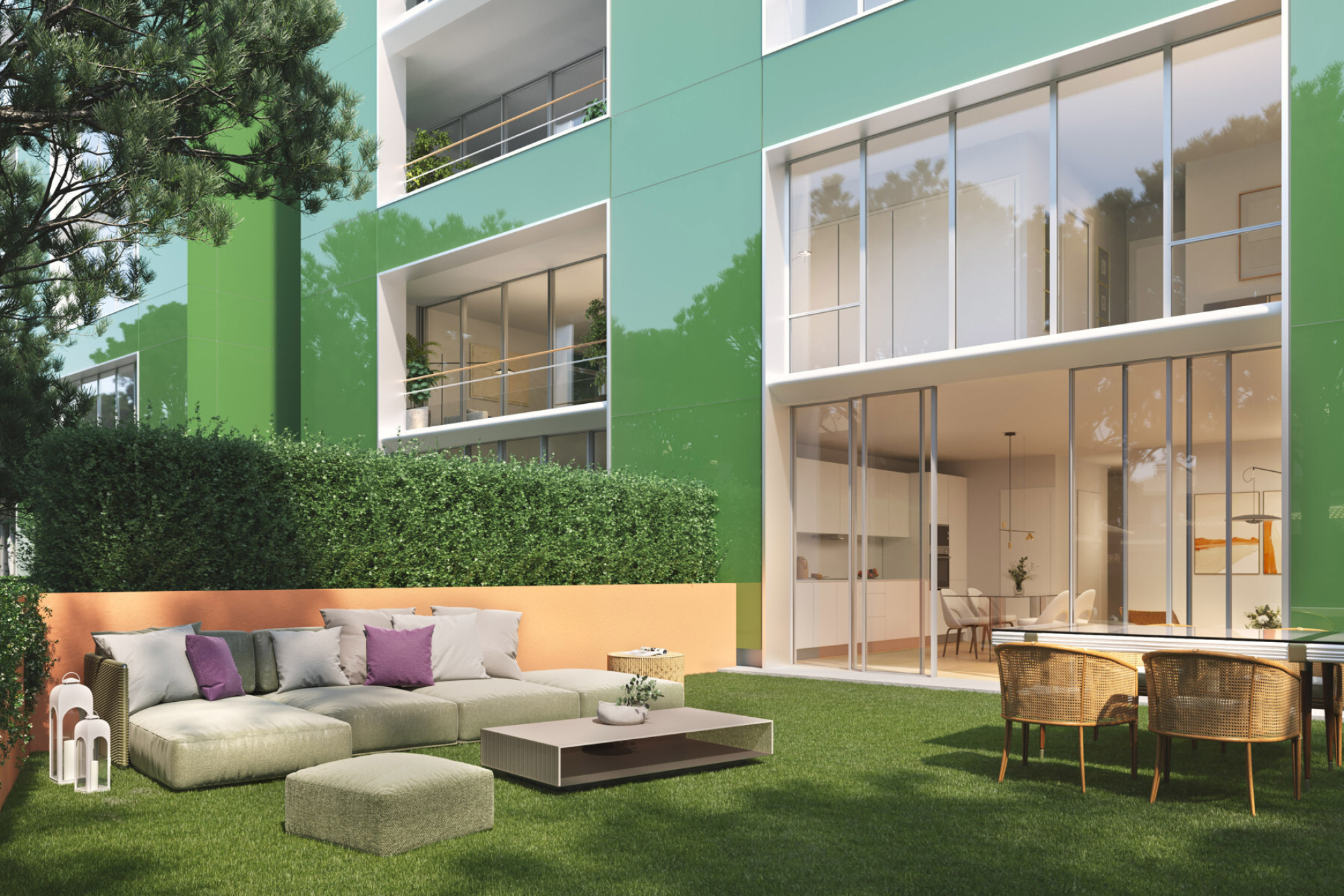  Promotion of new construction apartments on the seafront in Platja d