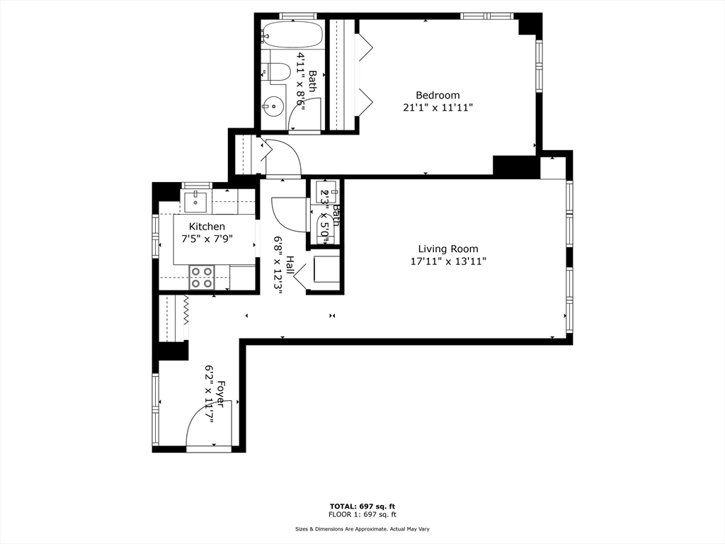 Cambridge, Massachusetts, 02139, United States, 1 Bedroom Bedrooms, ,2 BathroomsBathrooms,Residential,For Sale,1875314