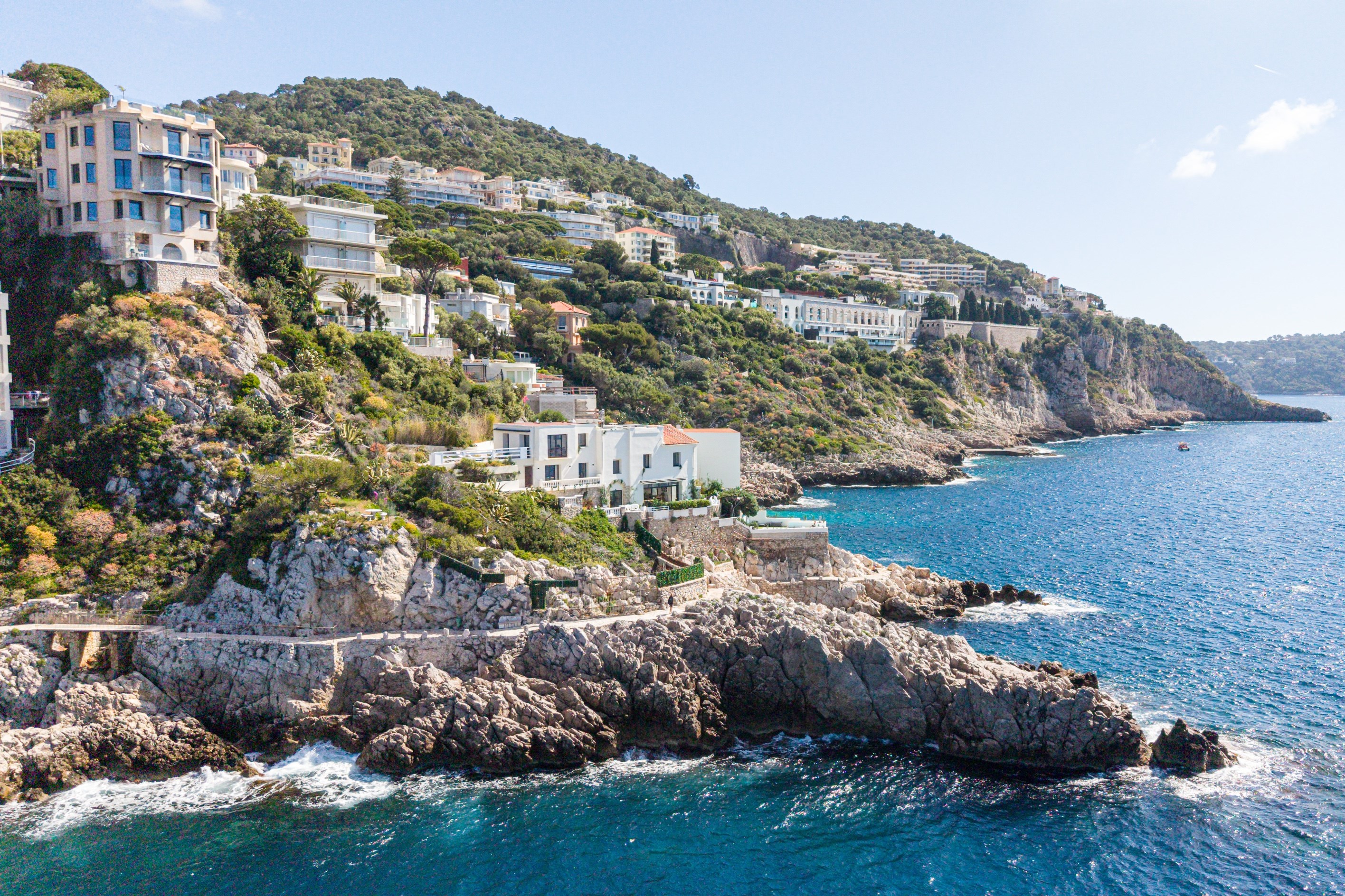  Cap de Nice: 330 m² waterfront villa with private sea access - 物件實景