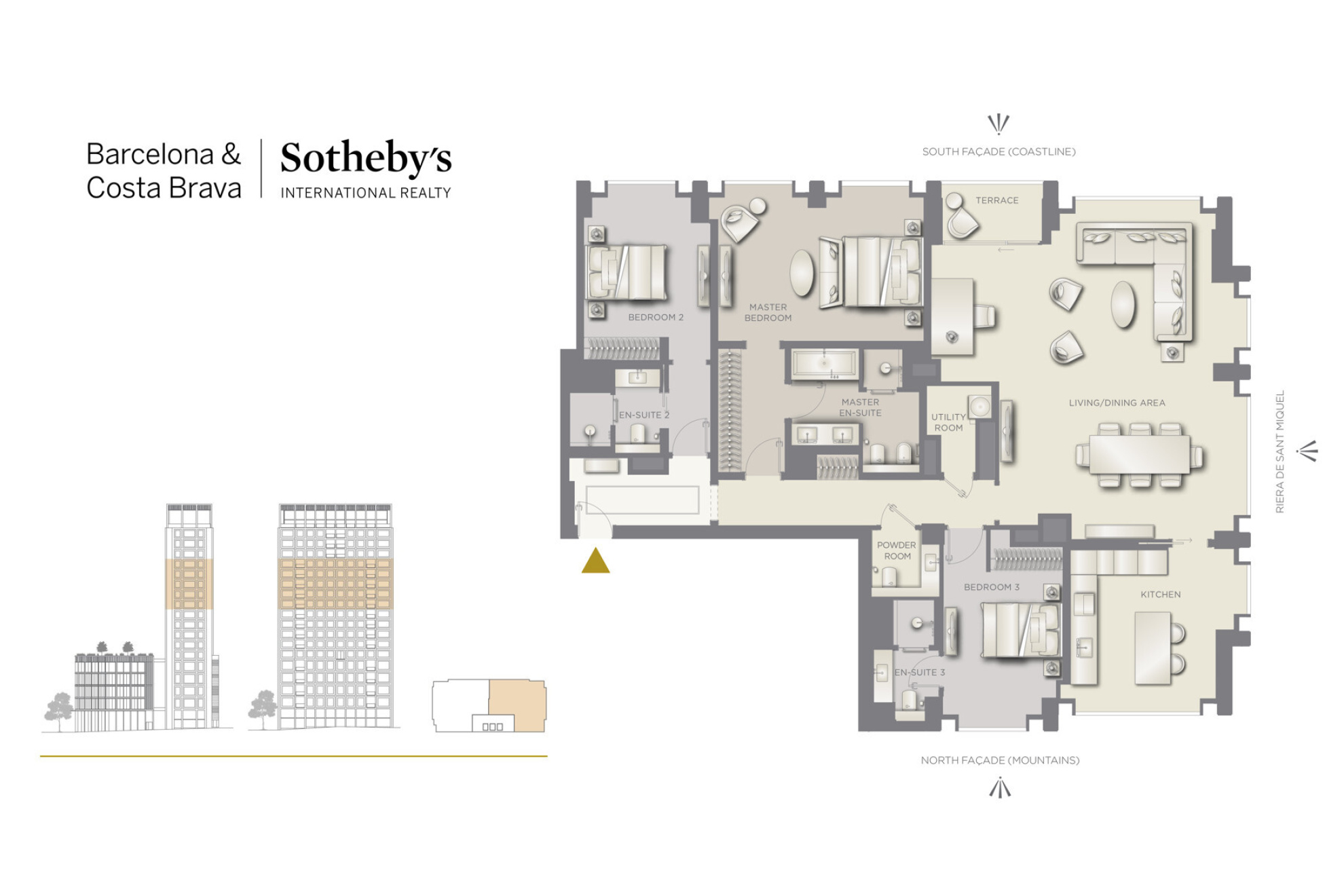  Mandarin Oriental Residences - Grand View - 3 bedrooms - 物件實景