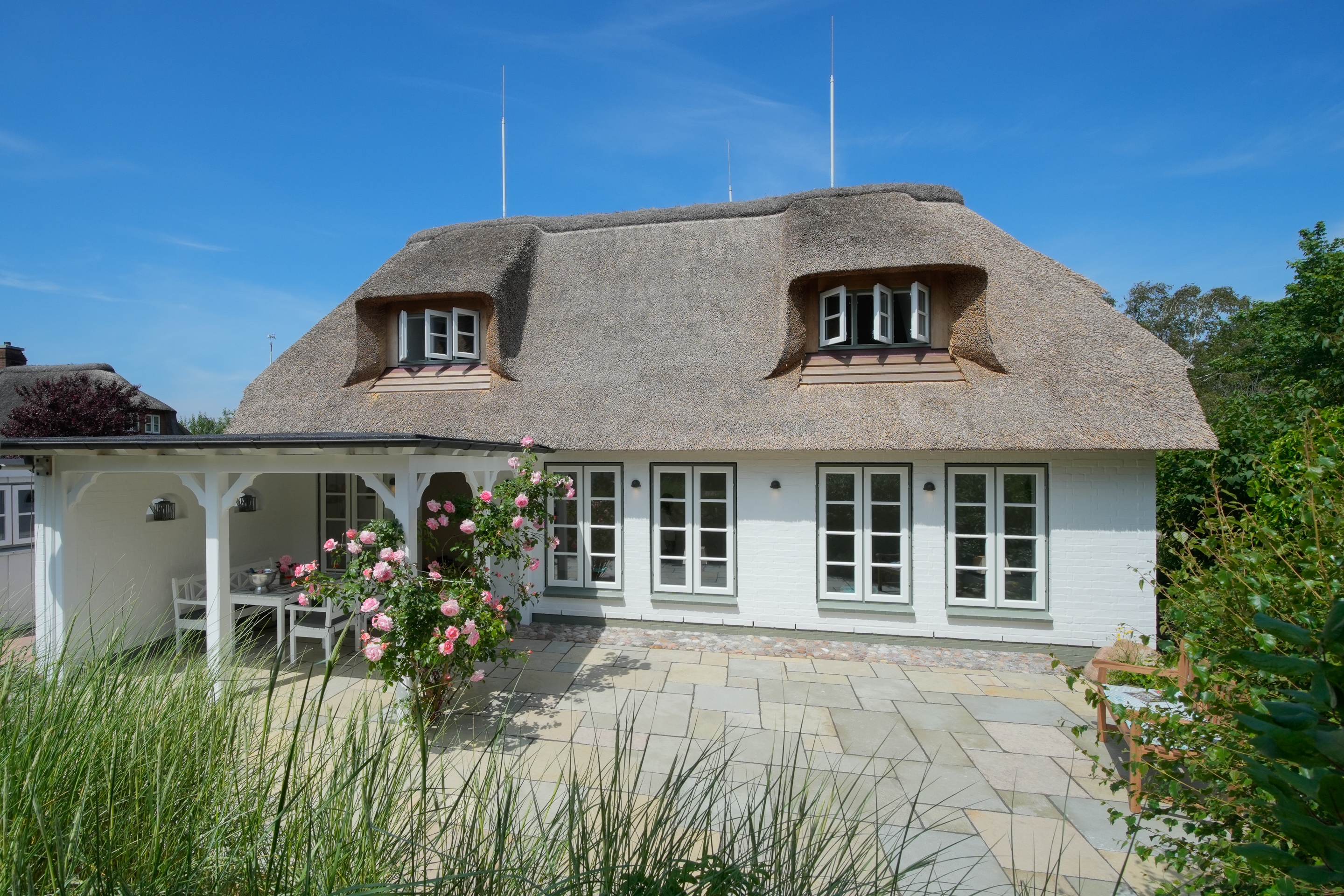  Einmalige Reetdachkate auf Amrum - Vergangenheit bewahrt. Zukunft gebaut. - 物件實景