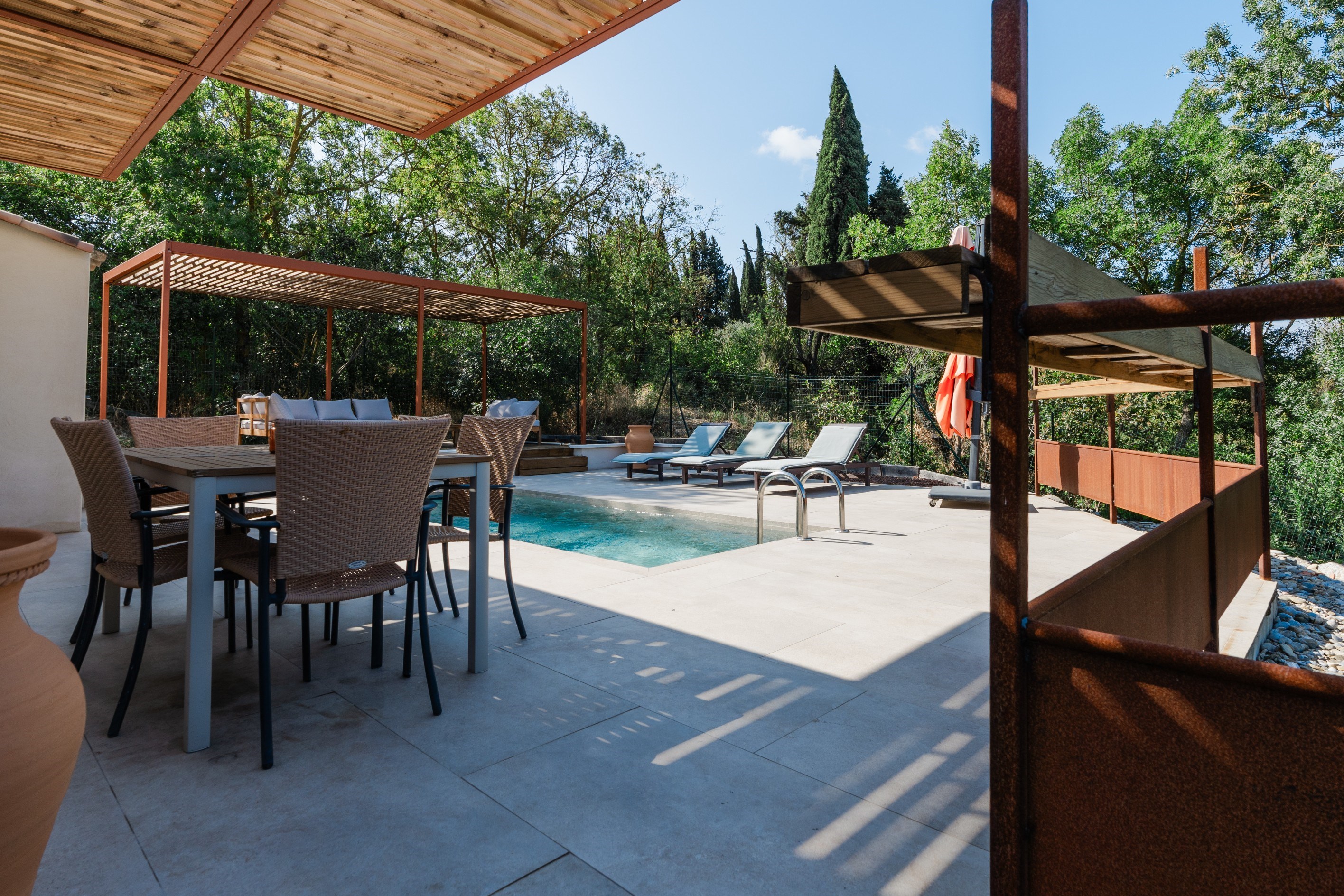  ELEGANT CONTEMPORARY VILLA WITH EXCEPTIONAL VIEWS OF THE Cité de Carcassonne - 物件實景