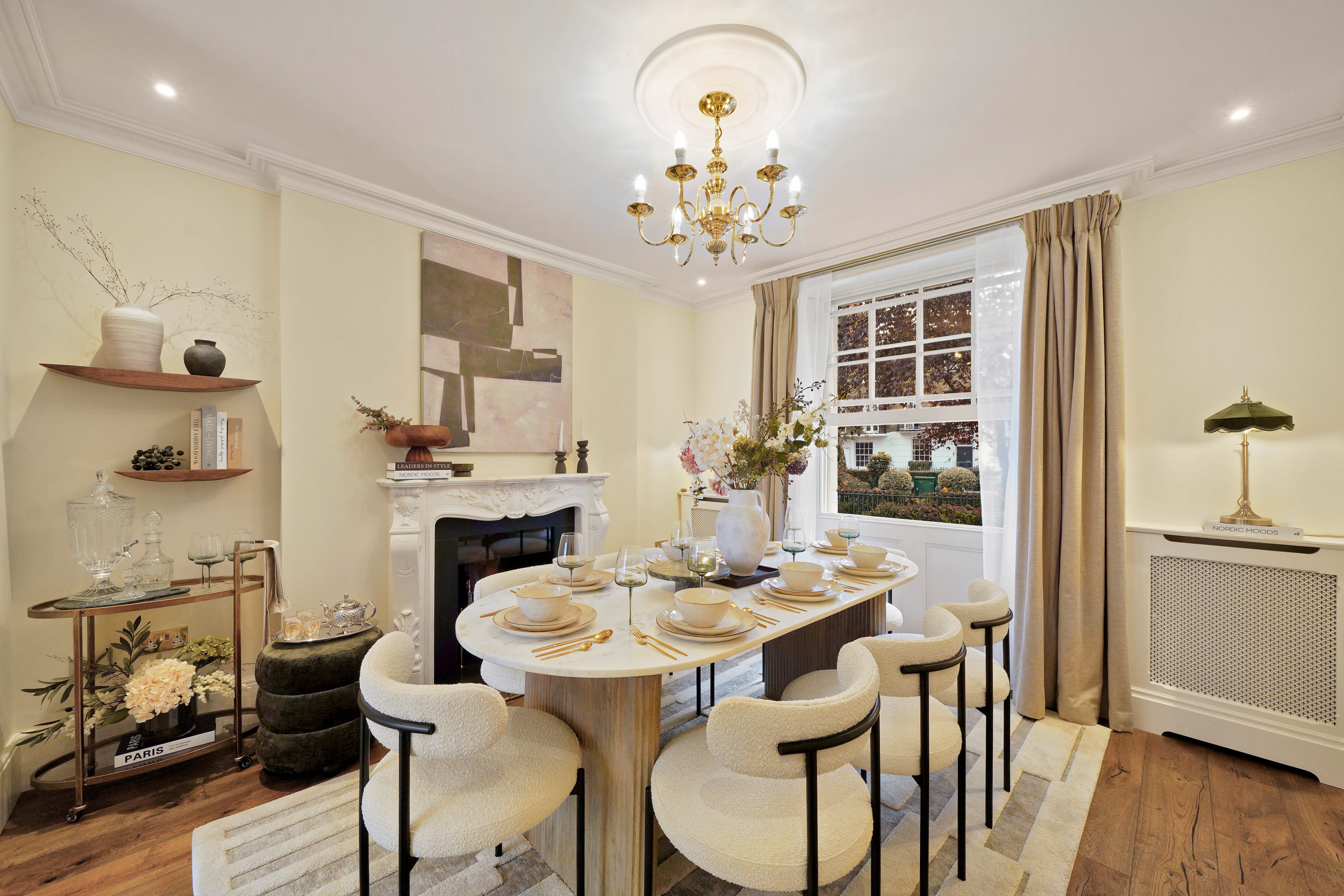  A Five-Storey Knightsbridge Townhouse Overlooking a Leafy Garden Square - 物件實景