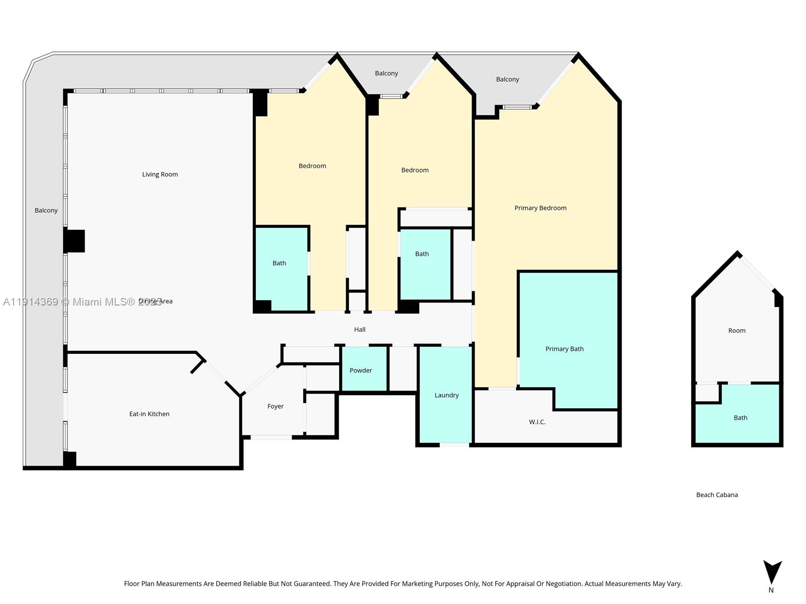 Surfside, Florida, 33154, United States, 3 Bedrooms Bedrooms, ,4 BathroomsBathrooms,Residential,For Sale,1993095