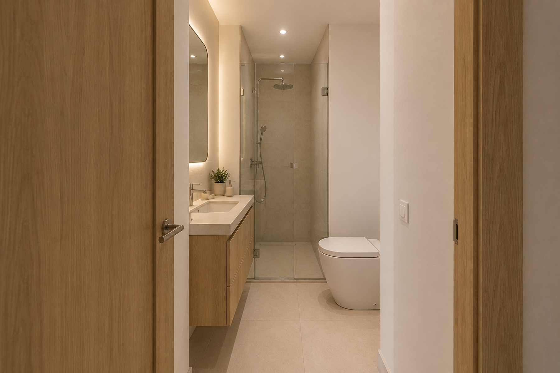  Renovated flat with 2 bedrooms and 2 small terraces ready to move in - 物件實景