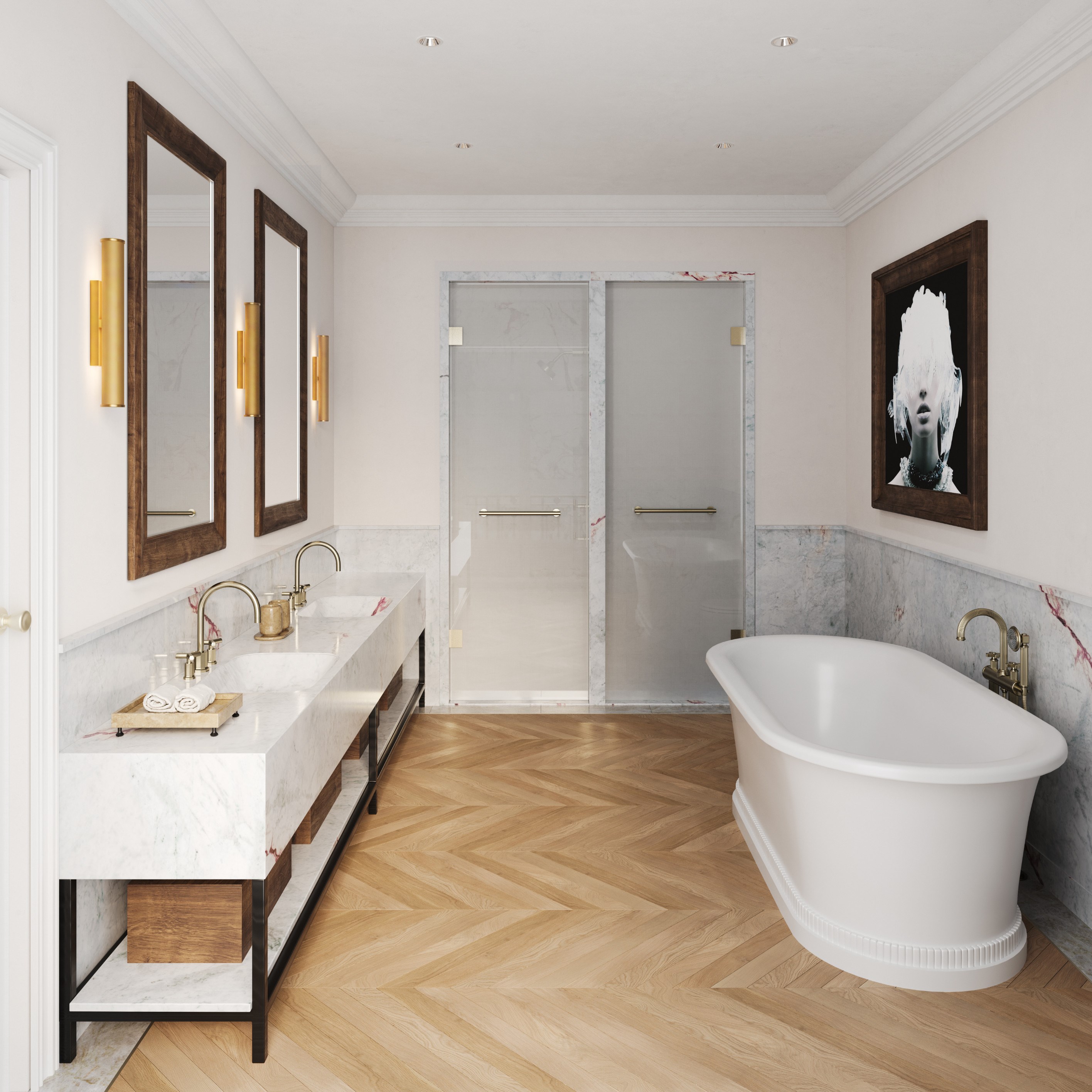  2 bedroom turnkey apartment renovatd by Gilles&Boissier - 物件實景