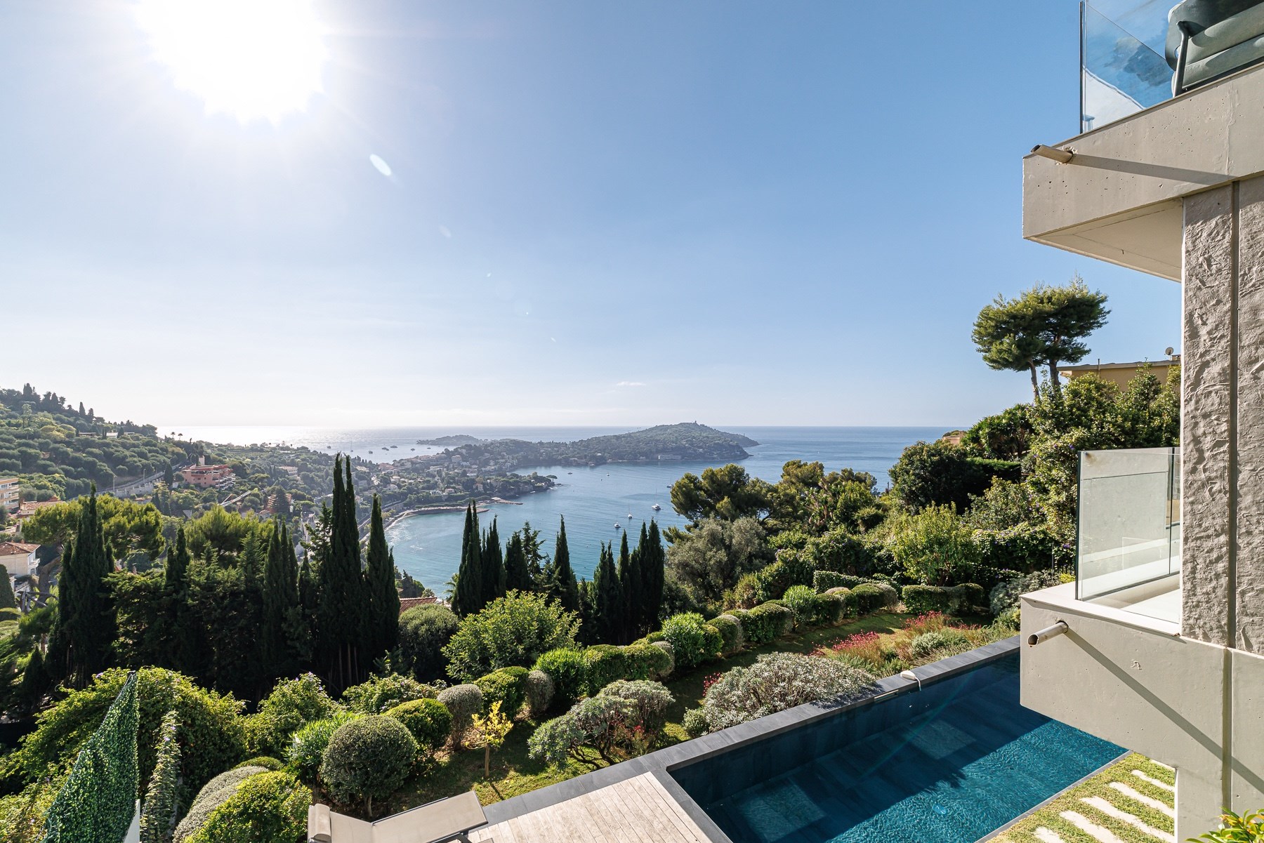 Luxury new villa in Villefranche-sur-Mer with panoramic Cap Ferrat views - 物件實景