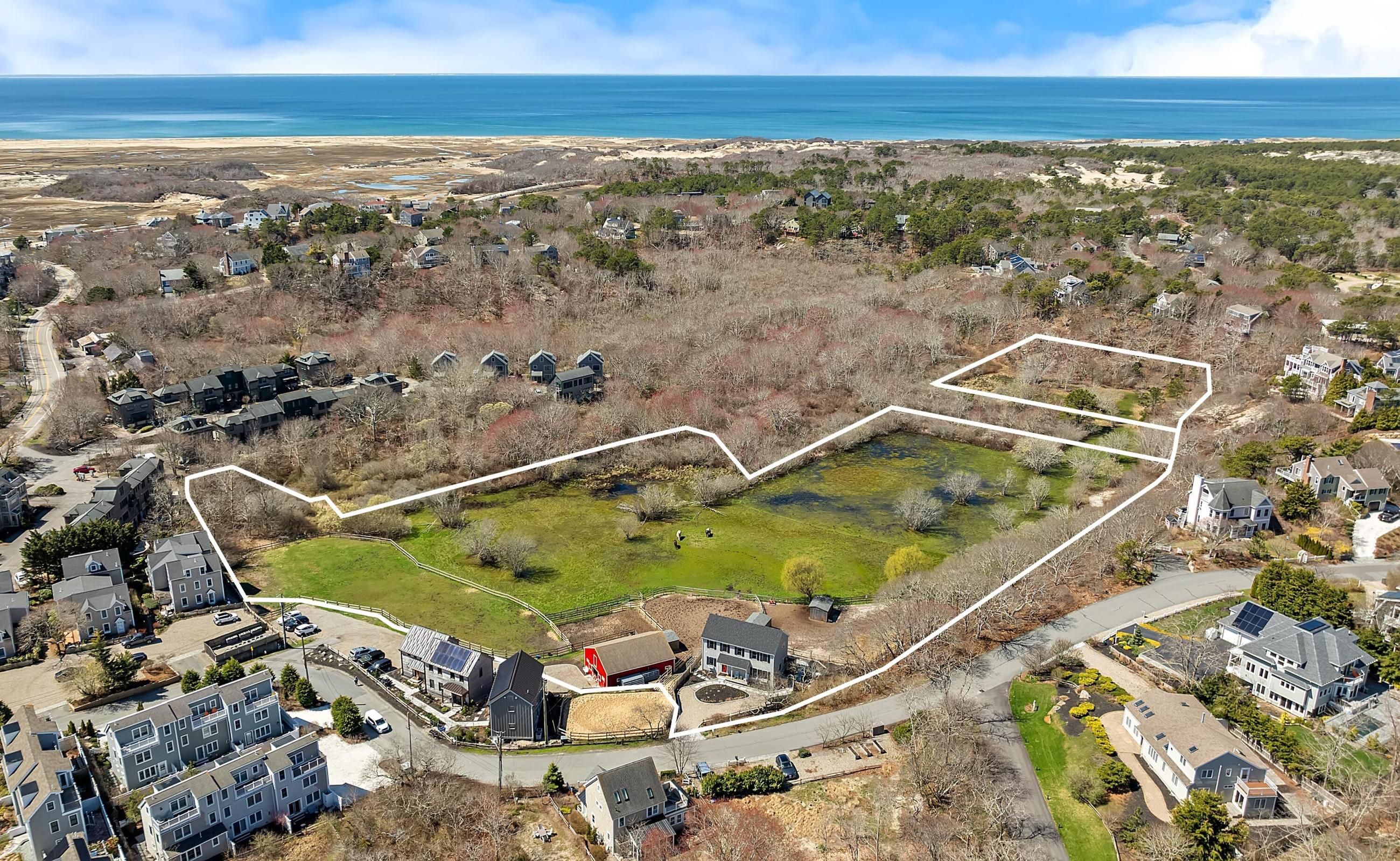  Rare 5-Acre Provincetown Horse Farm with Newly Built Home - 物件實景