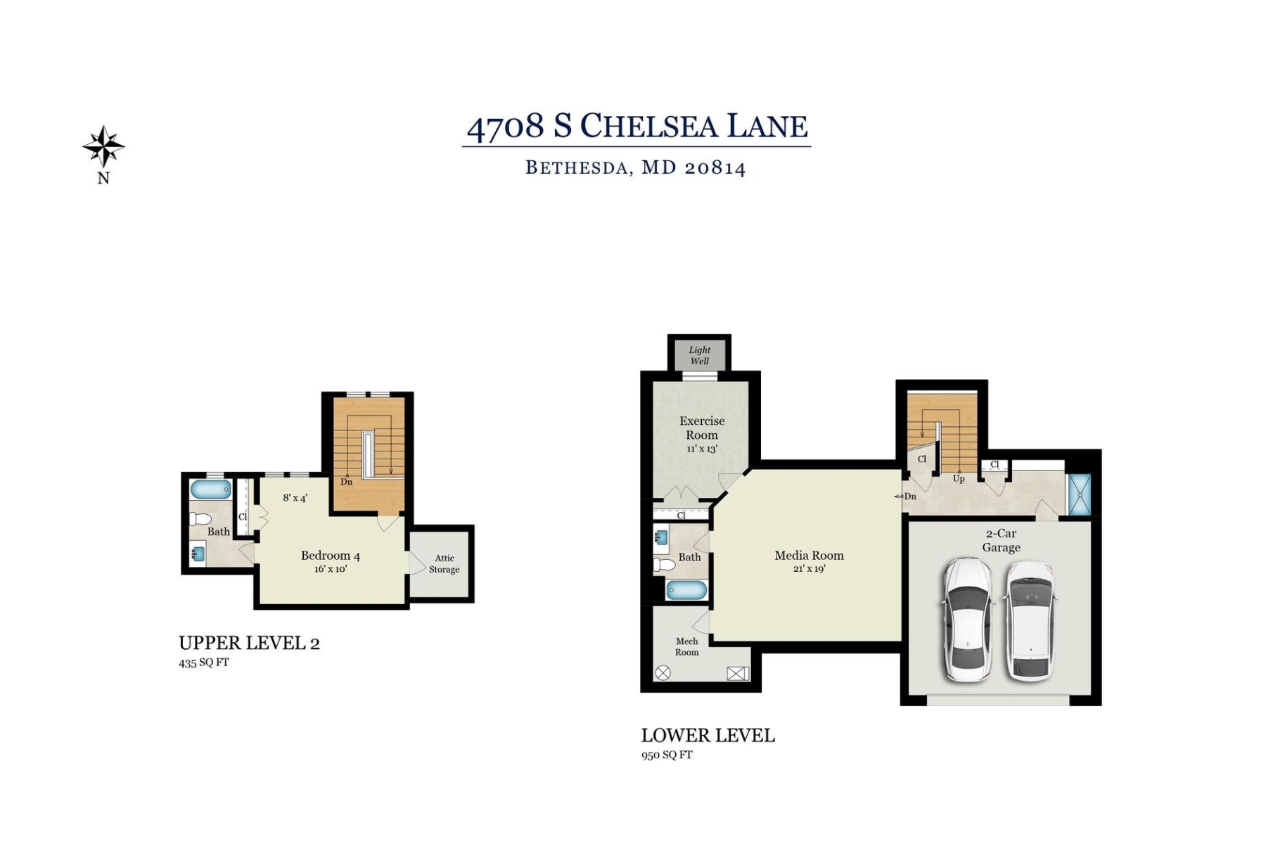  4708 S Chelsea Lane, Bethesda, MD, 20814 - 物件實景