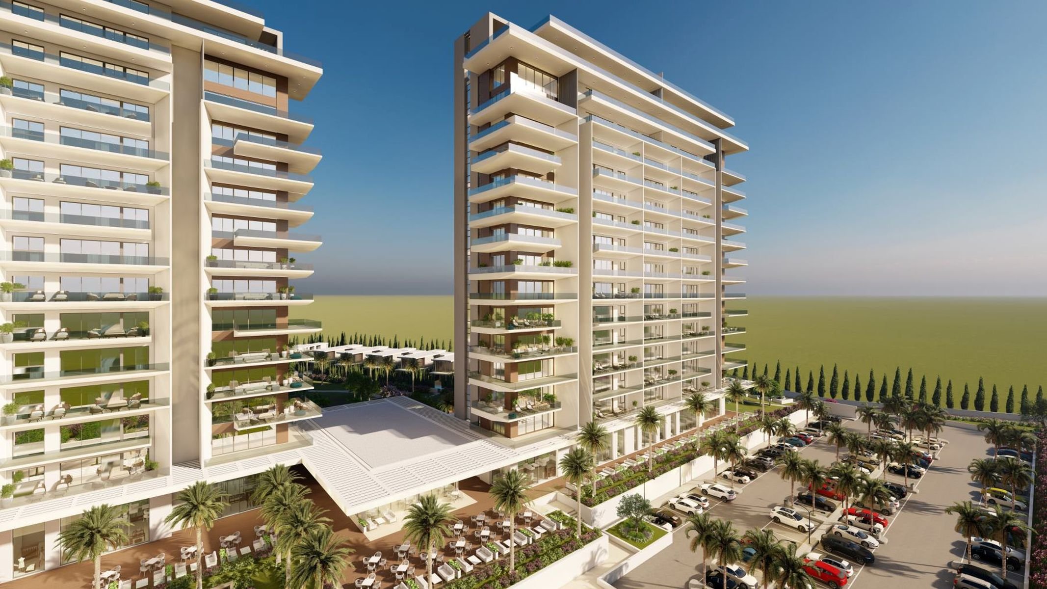  4 Bedroom Apartment with Sweeping Sea Views from the 12th Floor in Pafos - 物件實景