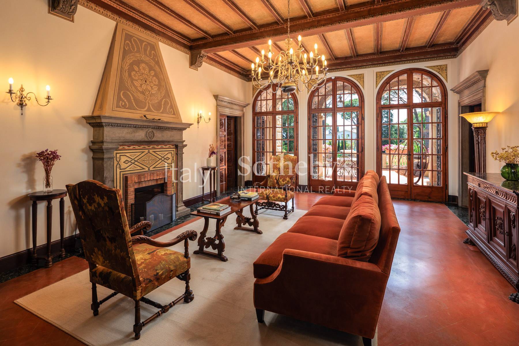  Historic liberty villa with private tennis court in Tuscany - 物件實景