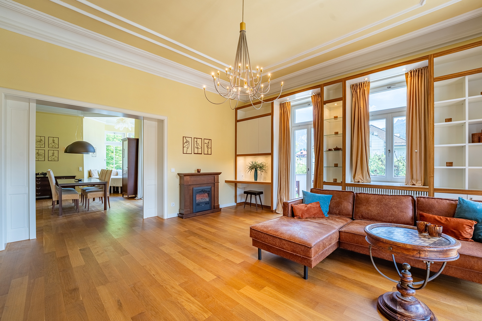  Beletage in the ?Charlott? Villa—a historic landmark near downtown with mount... - 物件實景