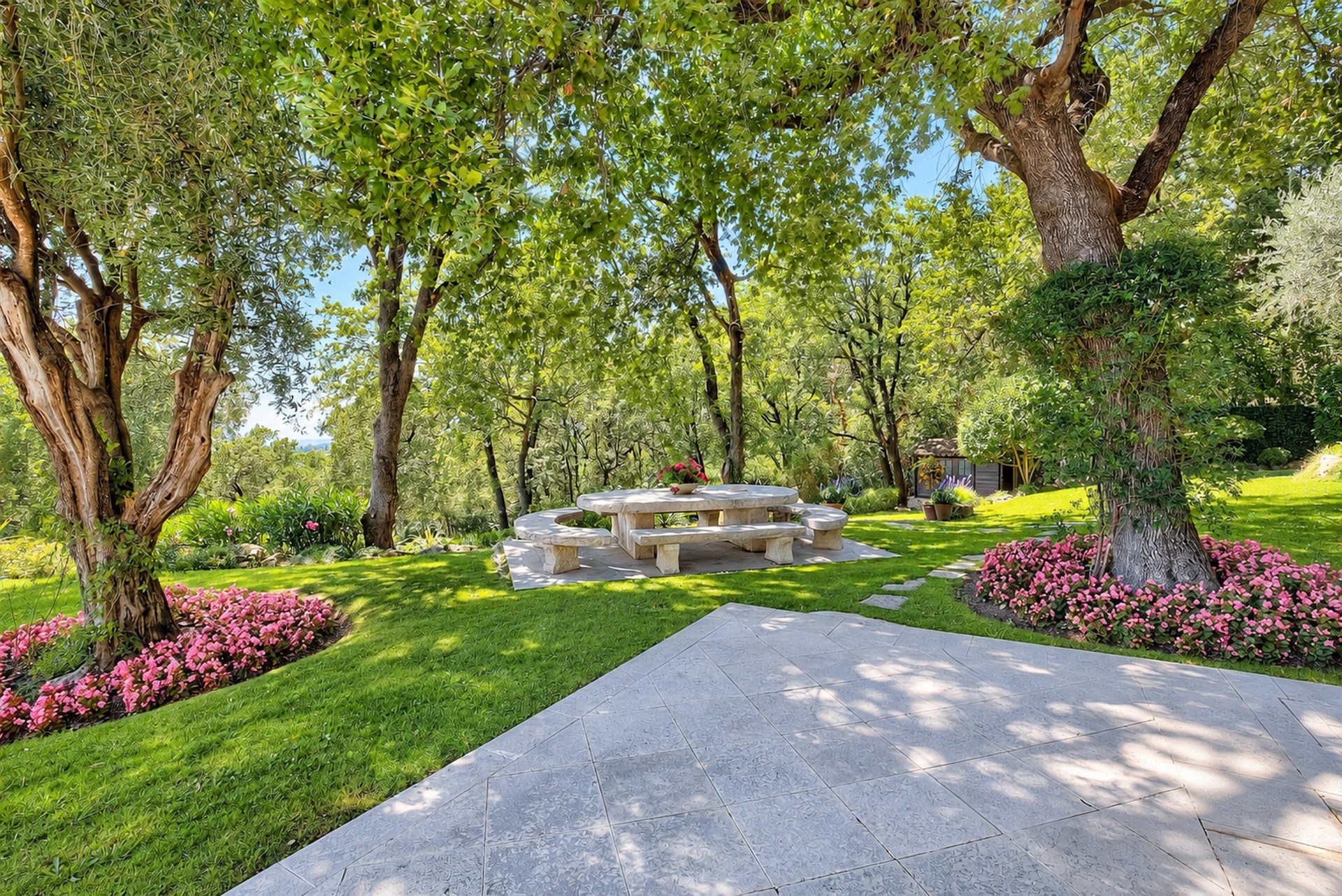  Stone property with caretaker’s house, Mediterranean garden and heated pool - 物件實景