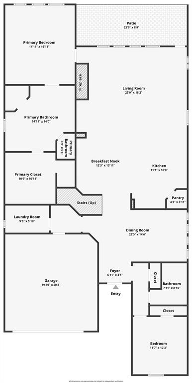 Garland, Texas, 75044, United States, 4 Bedrooms Bedrooms, ,3 BathroomsBathrooms,Residential,For Sale,1962973