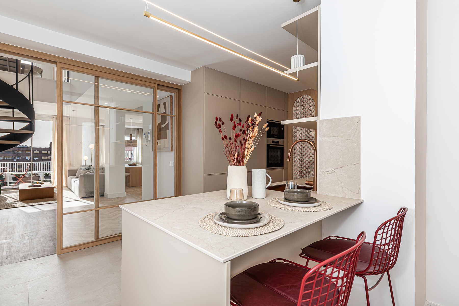 Duplex Penthouse in Ibiza, Retiro, Madrid - 物件實景