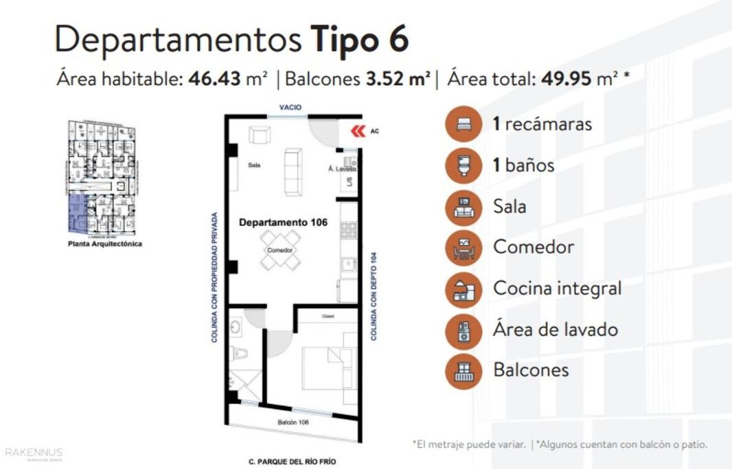 Parque del R?o Fr?o, Naucalpan de Juárez, Estado de México, 53398, Mexico, 1 Bedroom Bedrooms, ,1 BathroomBathrooms,Residential,For Sale,Parque del R?o Fr?o,1672200