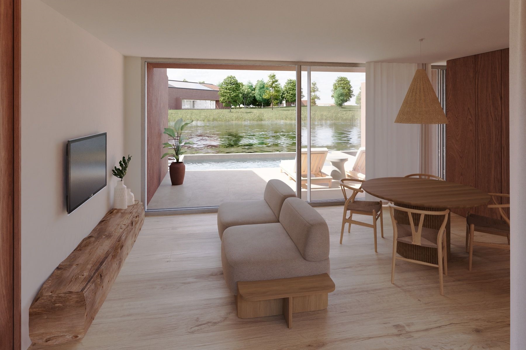  Semi-detached house, 1 bedrooms, for Sale - 物件實景