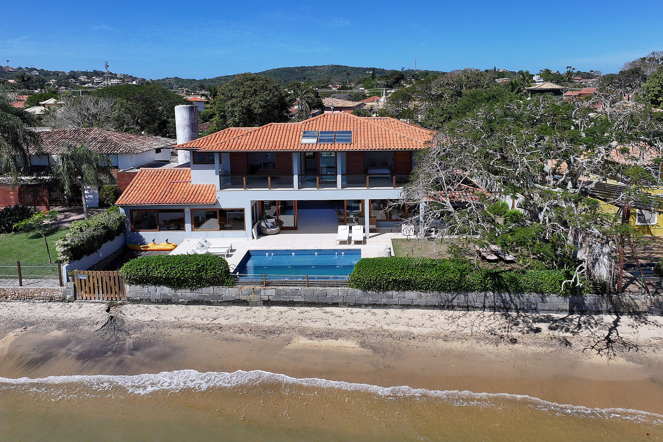  Beachfront House with Six Suites and Sunset Views in Manguinhos, Búzios - 物件實景