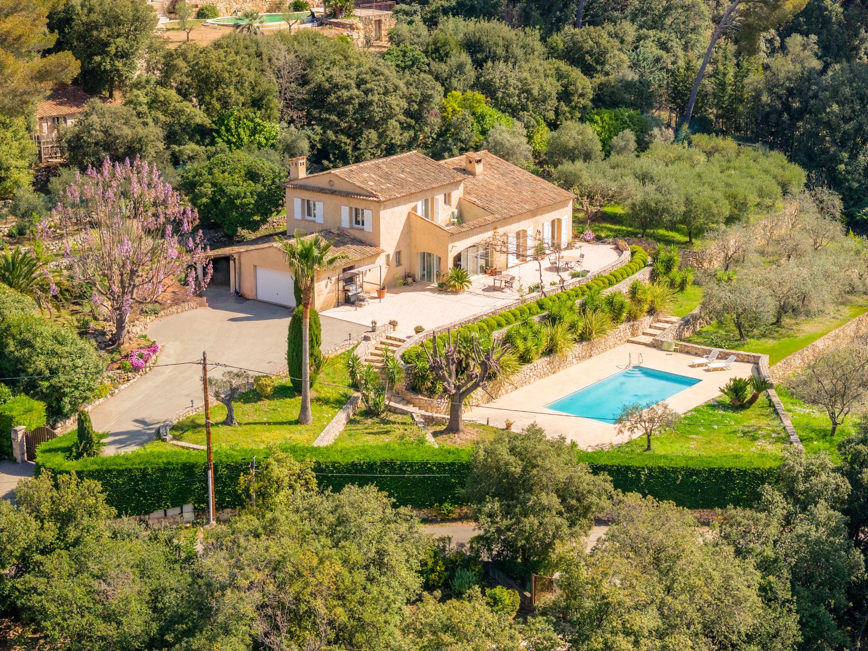  Stunning Provençal villa with clear view, glimpse of the sea, heated pool, in C… - 物件實景