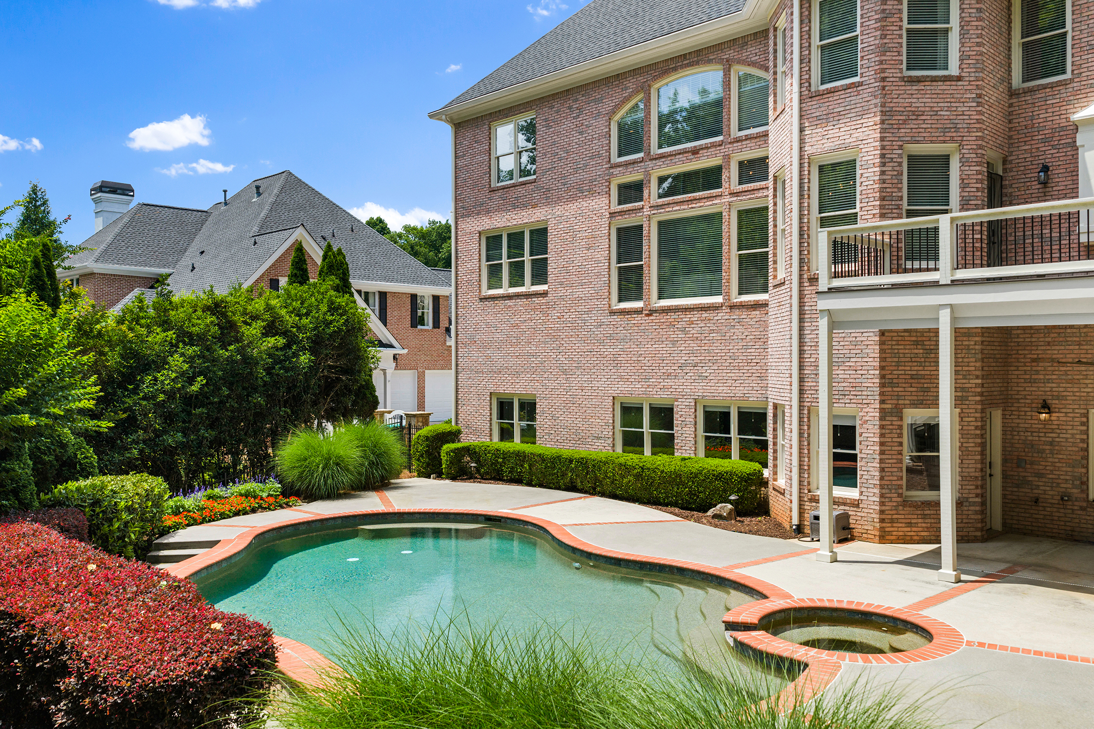  Stately Brick Residence in Alpharetta