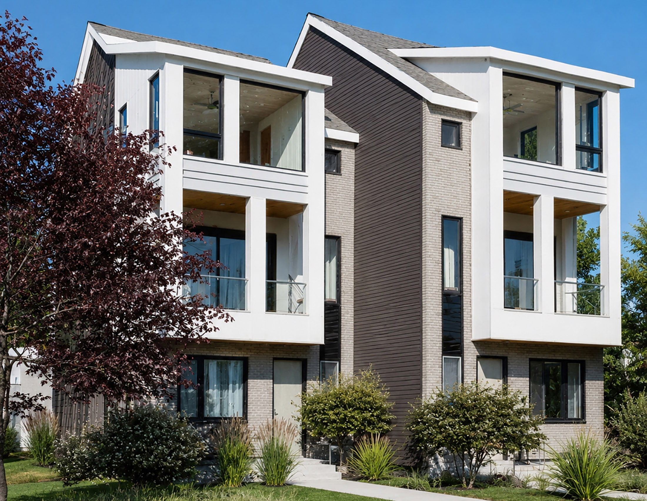  New Construction Contemporary Townhome - 物件實景
