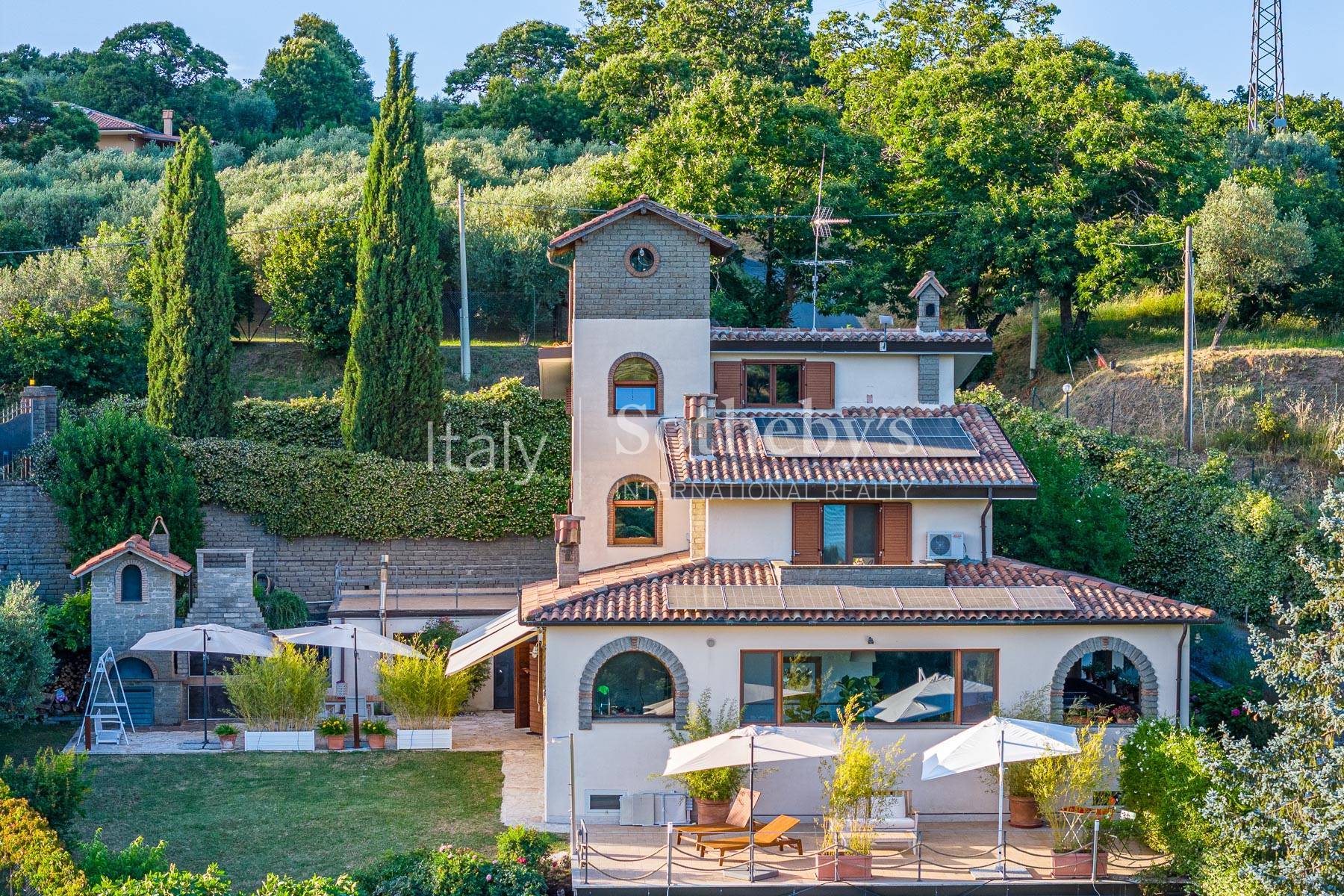  Splendid villa nestled in the hills of Tuscia - 物件實景