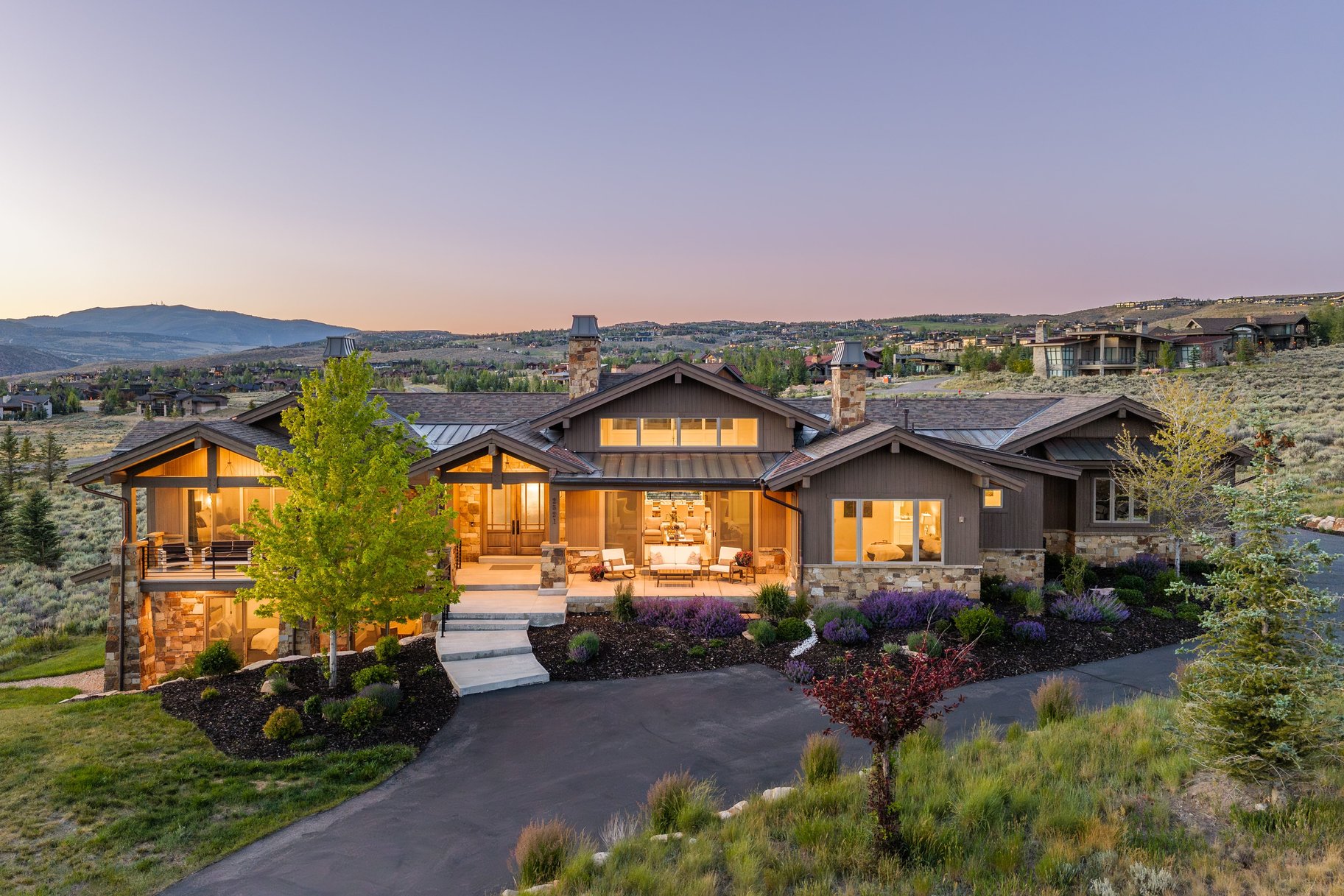  Stunning Promontory Estate with Golf and Ski Views - 物件實景