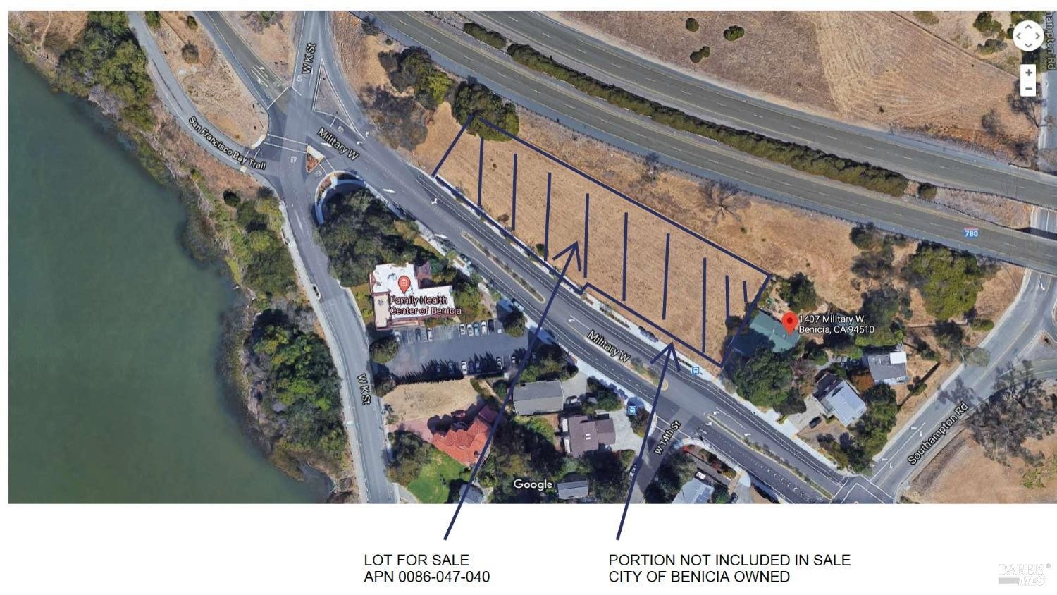 1400 Military W., Benicia, California, 94510, United States, ,Land,For Sale,1400 Military W.,1623531