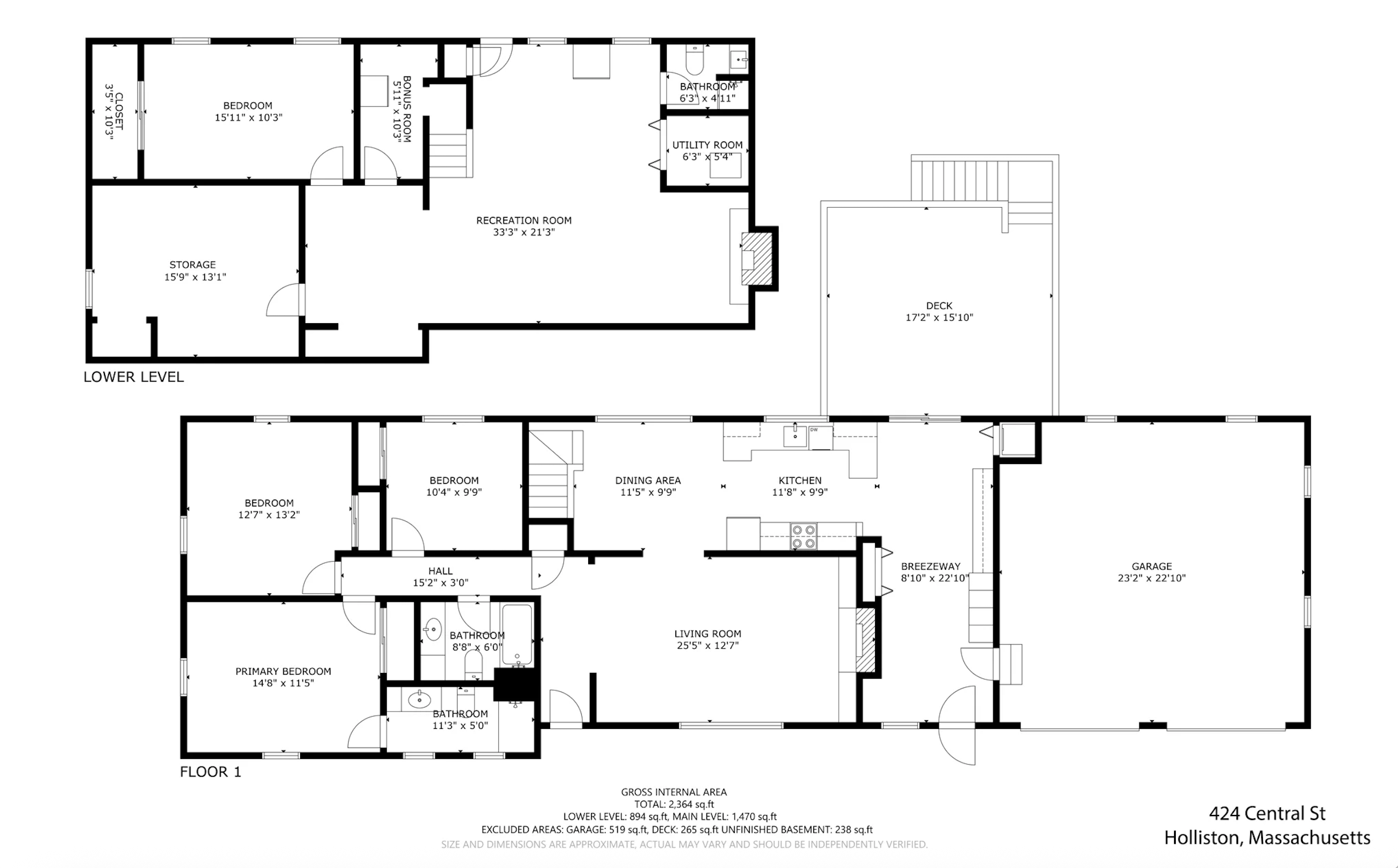  424 Central, Holliston, MA, 01746 - 物件實景