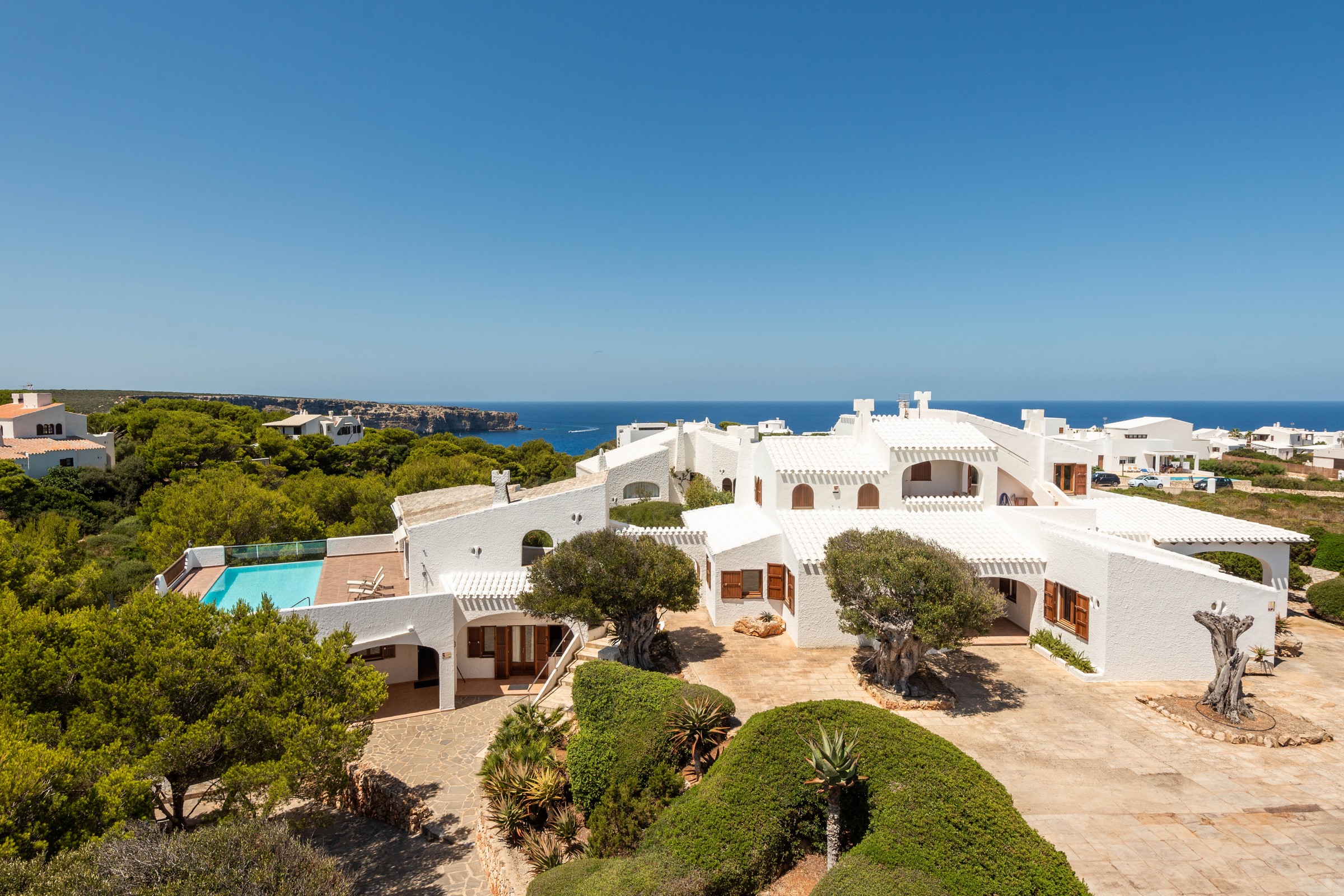  Villa with pool, garden, and sea views on the Costa de Cala Morell - 物件實景
