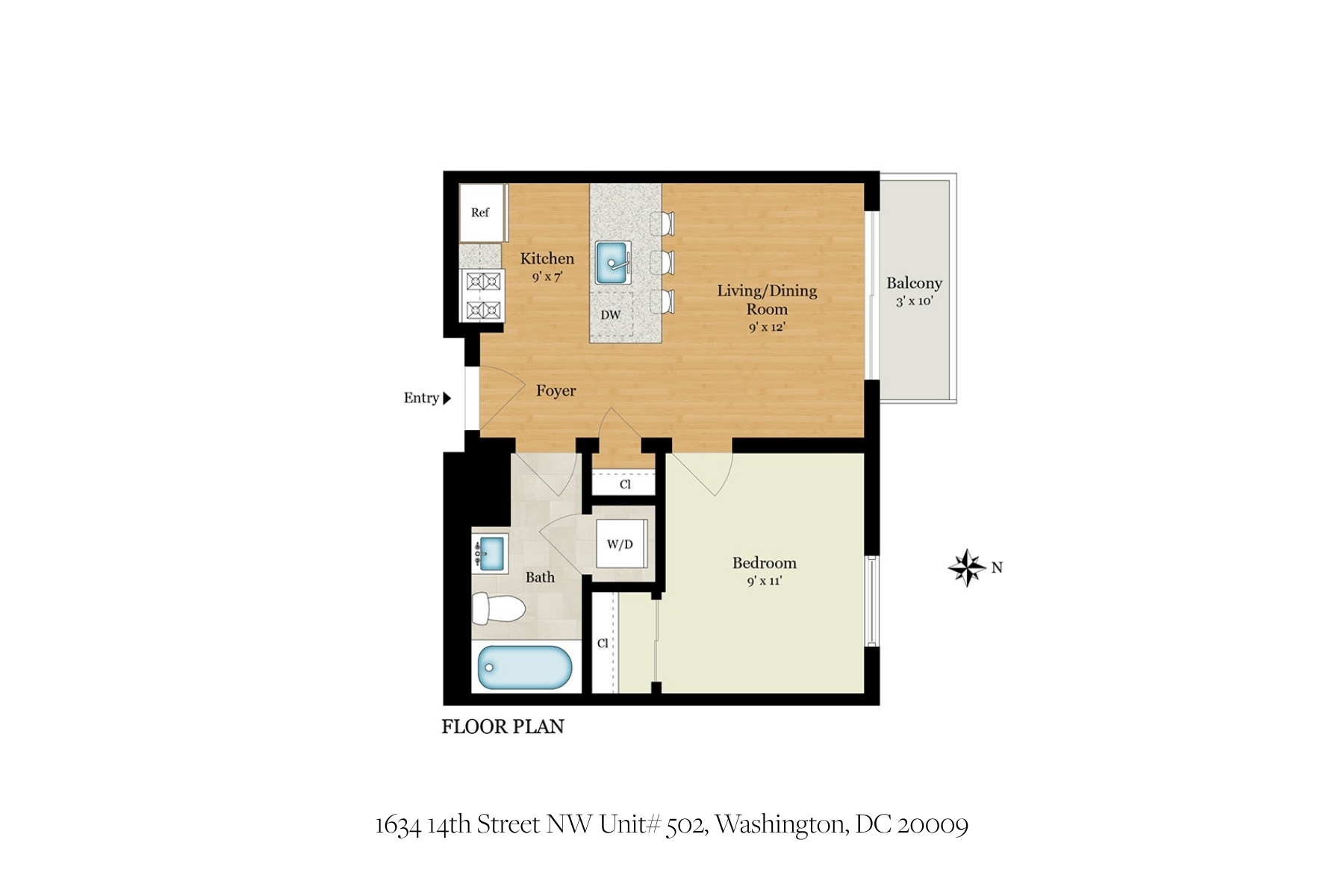  1634 14th Street NW, Washington, DC, 20009 - 物件實景