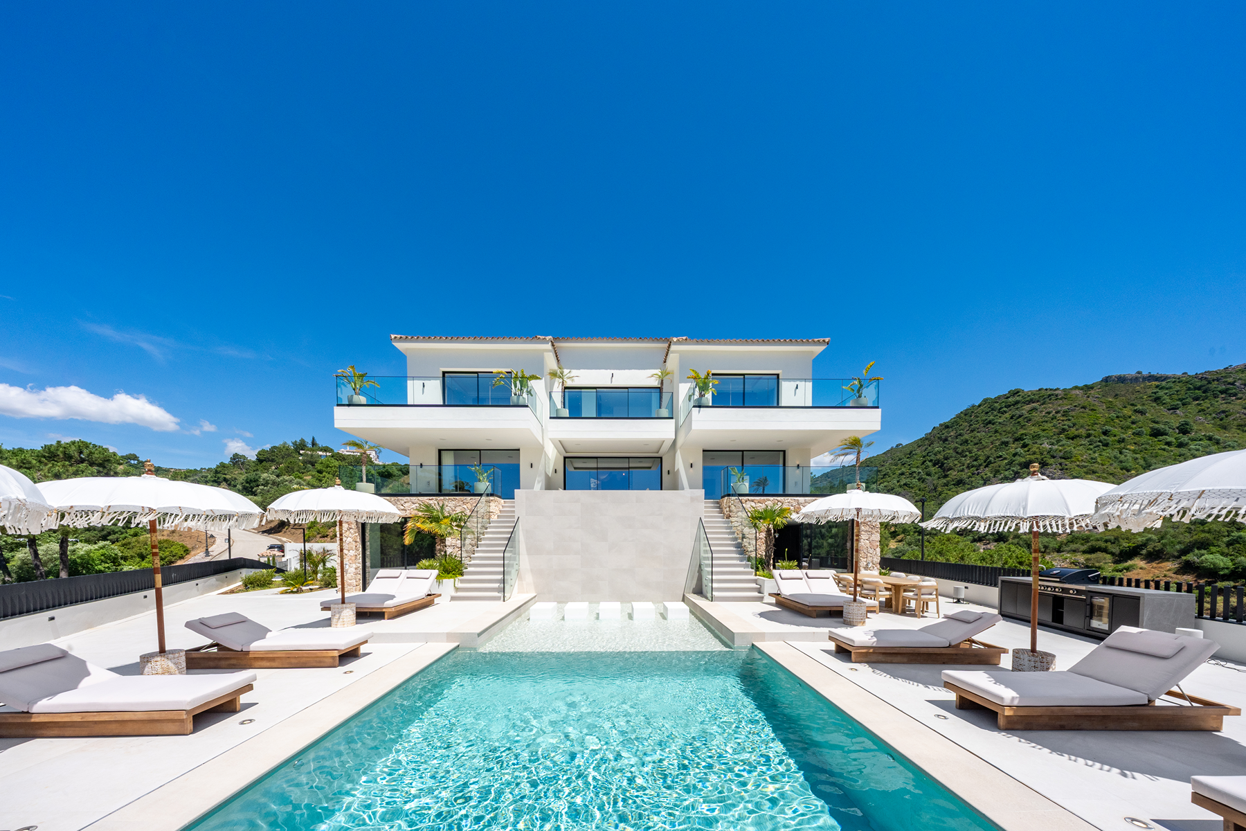  Contemporary villa with panoramic views in Montemayor, Benahavis - 物件實景