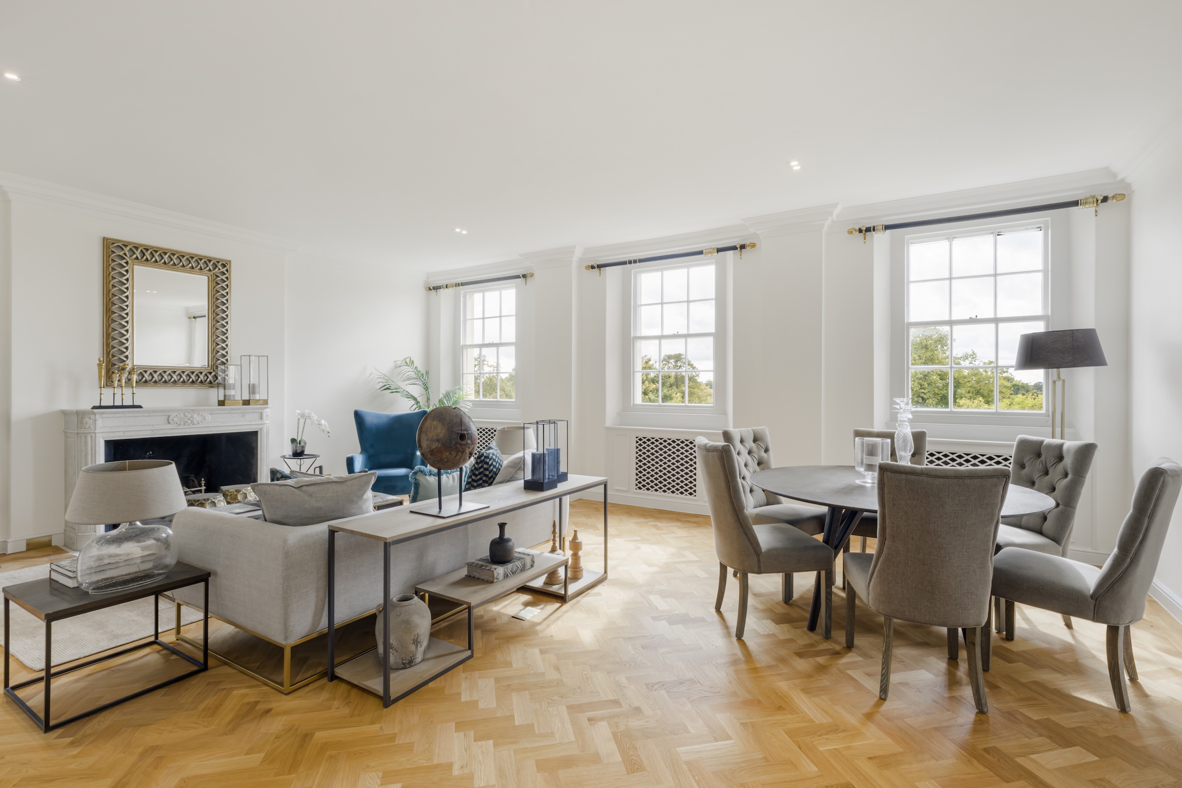  Elegant lateral apartment with a roof terrace overlooking Hyde Park Gardens - 物件實景
