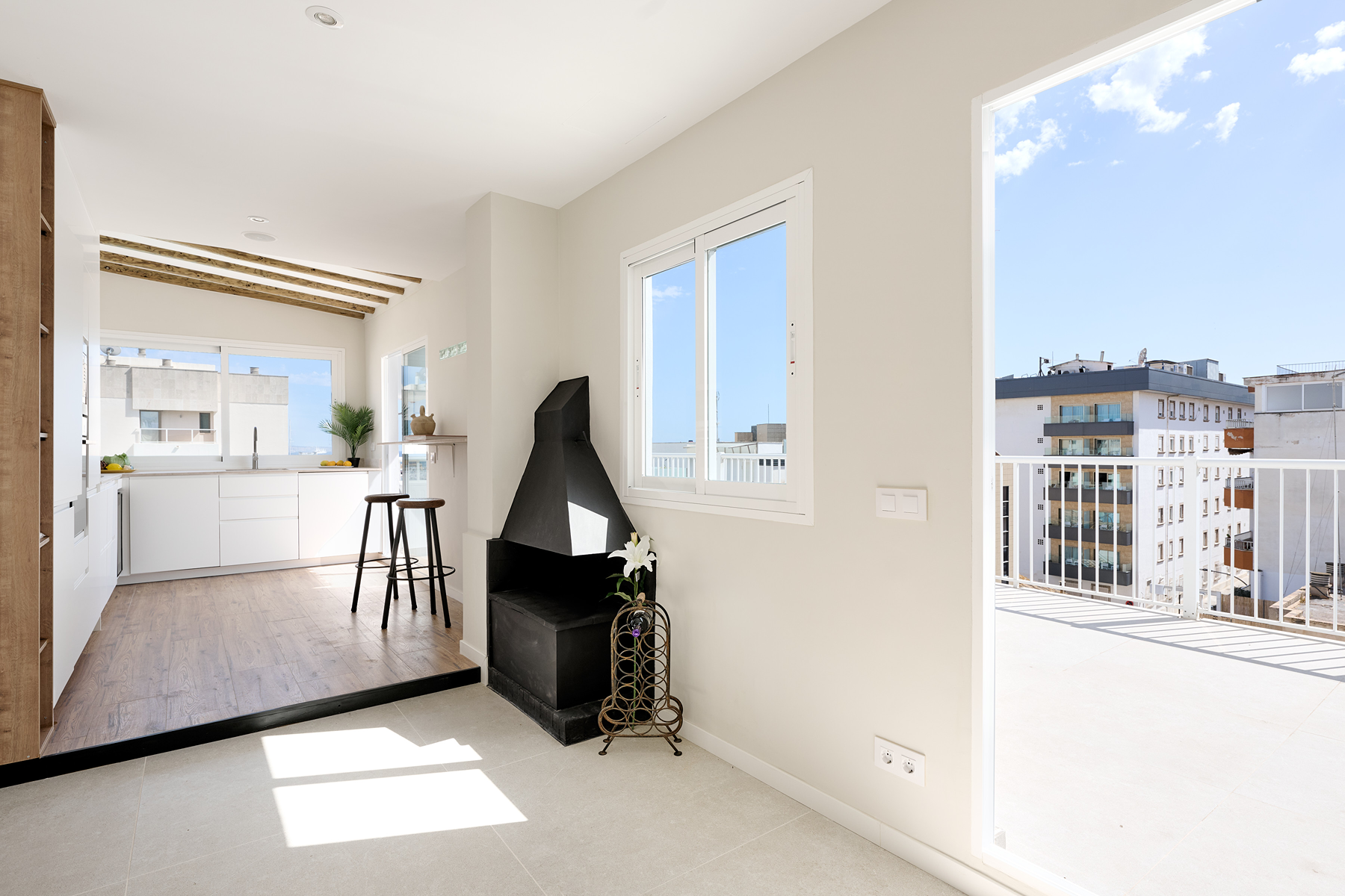  Penthouse with terrace and sea views in Santa Catalina, Palma de Mallorca - 物件實景