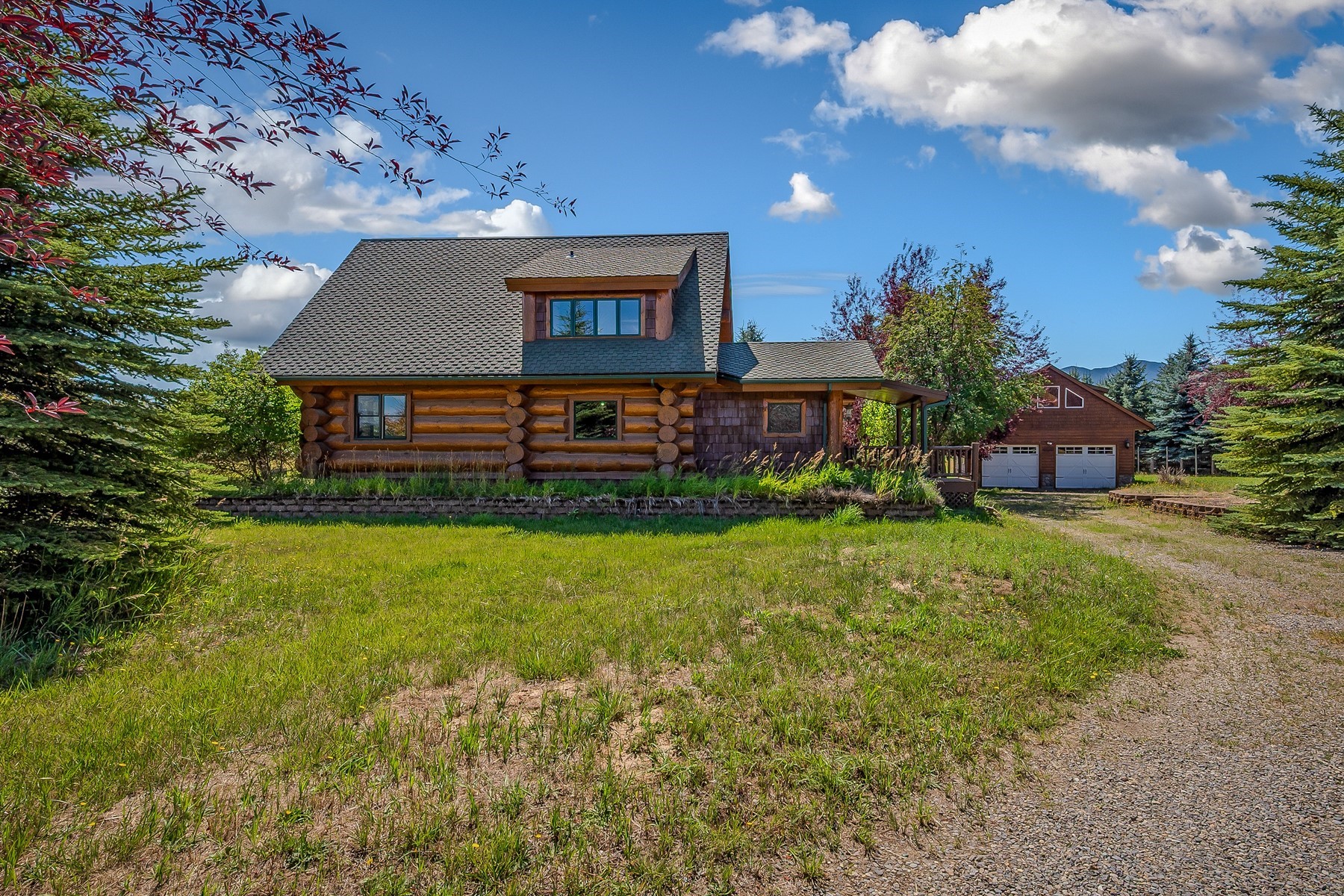  Artistic Log Home, Stunning Mountain Views - 物件實景