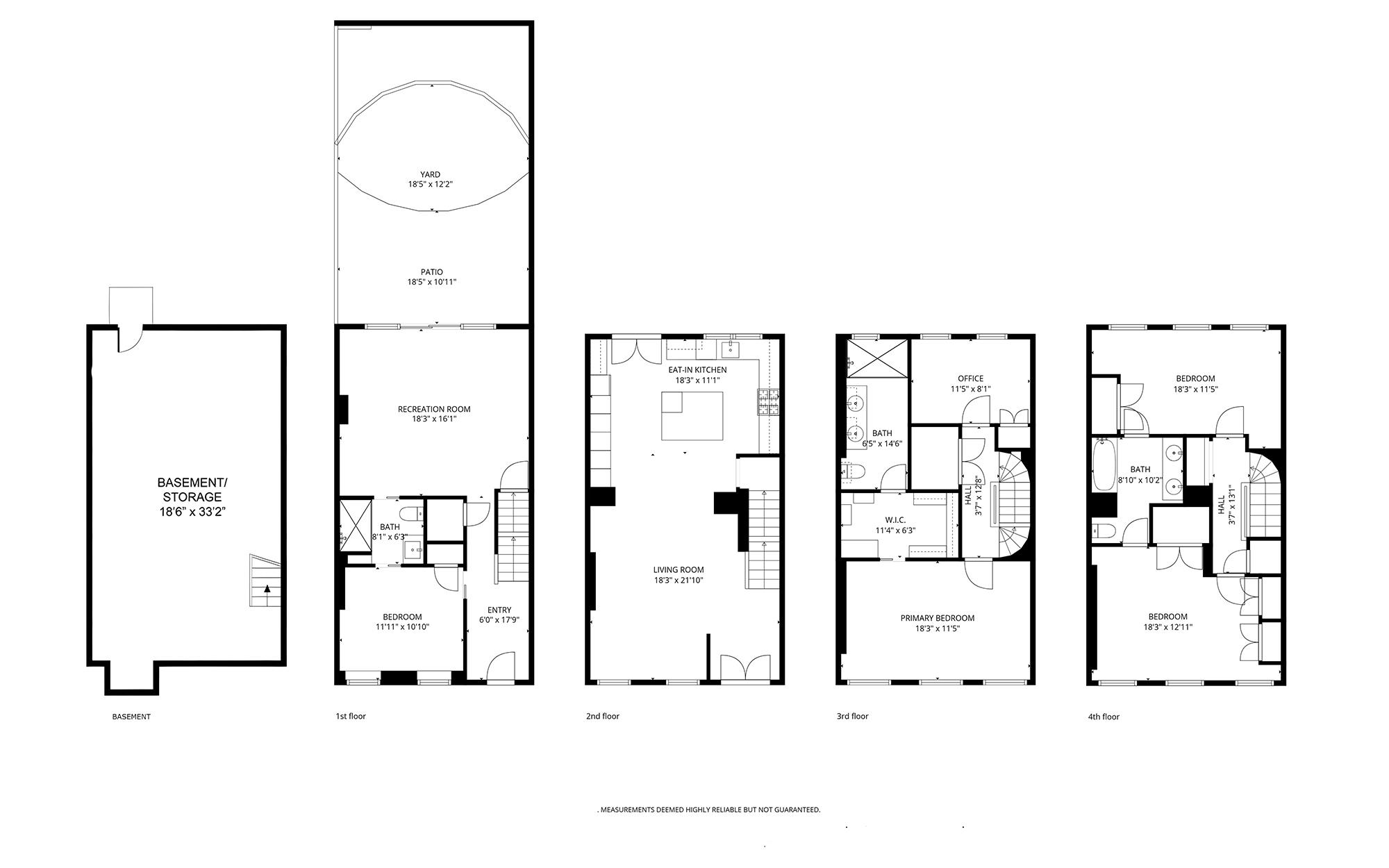 Hoboken, New Jersey, 07030, United States, 5 Bedrooms Bedrooms, ,3 BathroomsBathrooms,Residential,For Sale,2003289