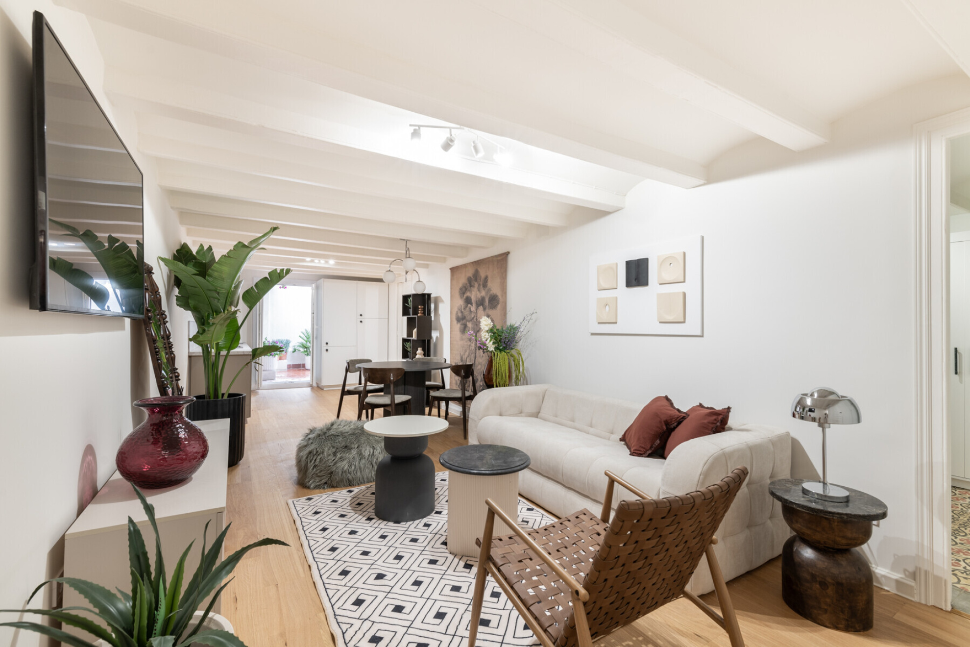  Cozy apartment with private patio Poble Sec - 物件實景