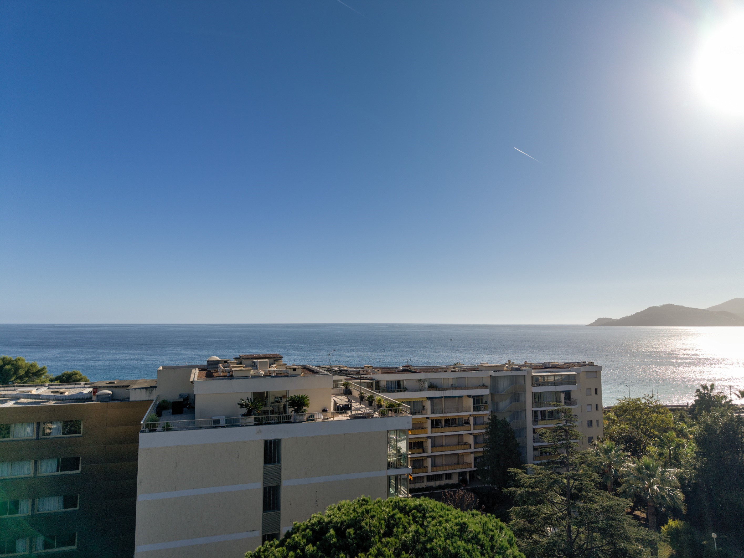  4-room duplex penthouse in Cannes Plages du Midi with terrace and sea view - 物件實景