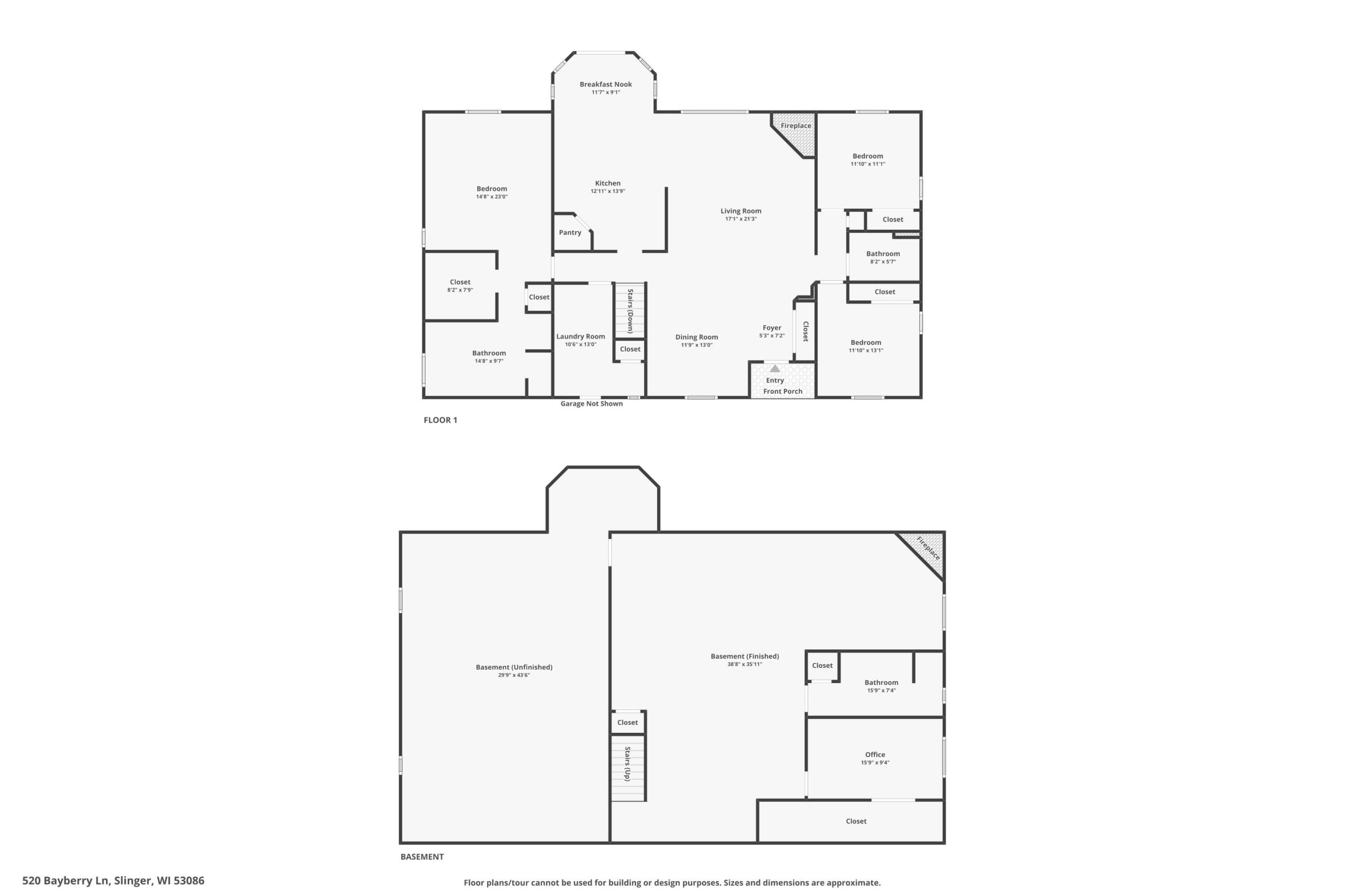 Slinger, Wisconsin, 53086, United States, 4 Bedrooms Bedrooms, ,3 BathroomsBathrooms,Residential,For Sale,1940965