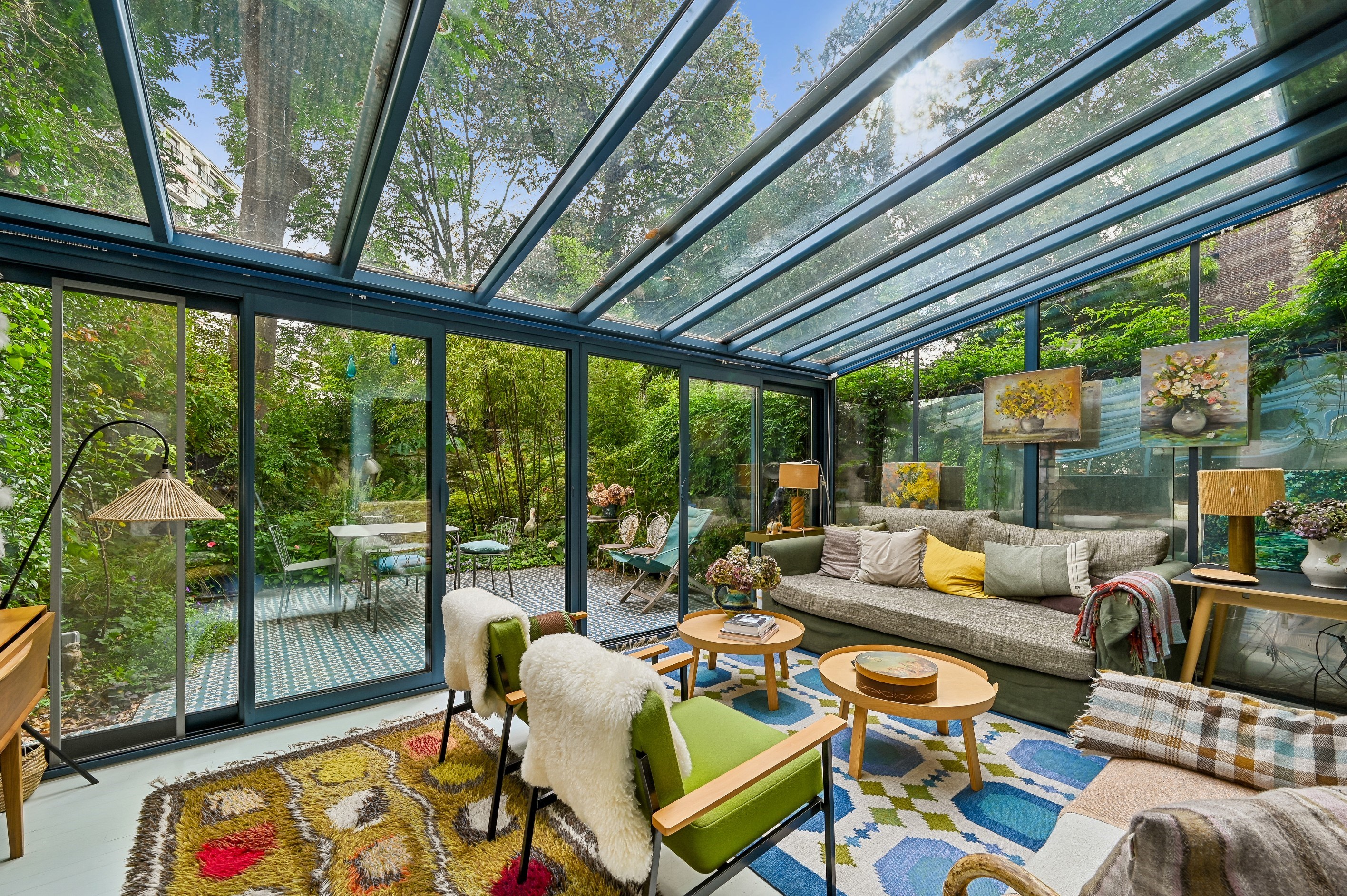  PARIS XVI - AUTEUIL JASMIN: TWO-BEDROOM APARTMENT WITH GARDEN - 物件實景