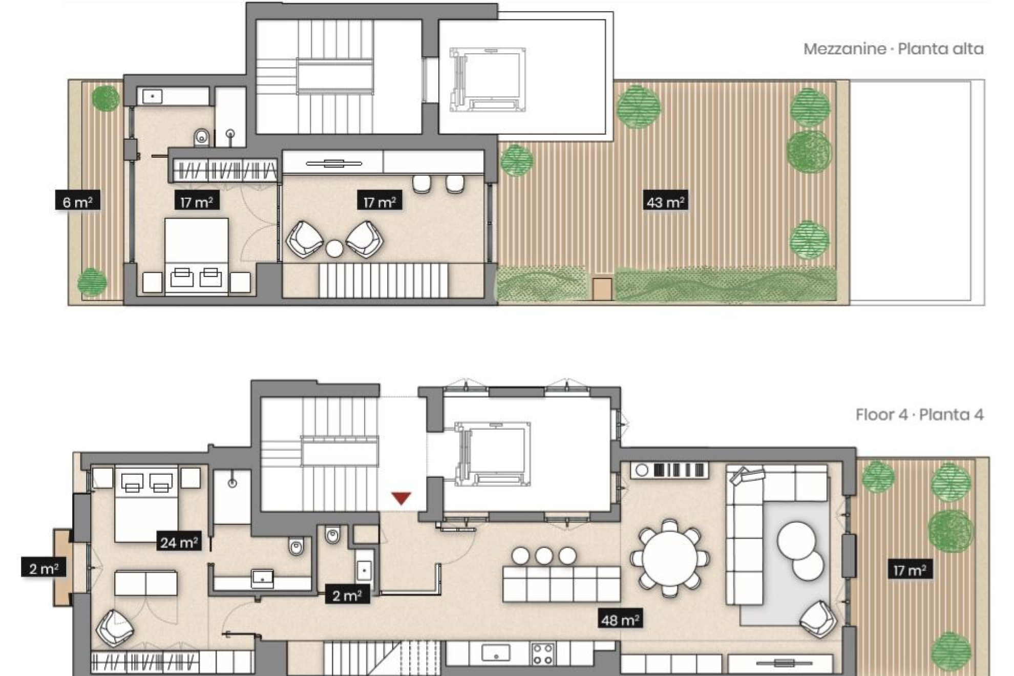  Unique duplex penthouse in the very heart of Barcelona - 物件實景