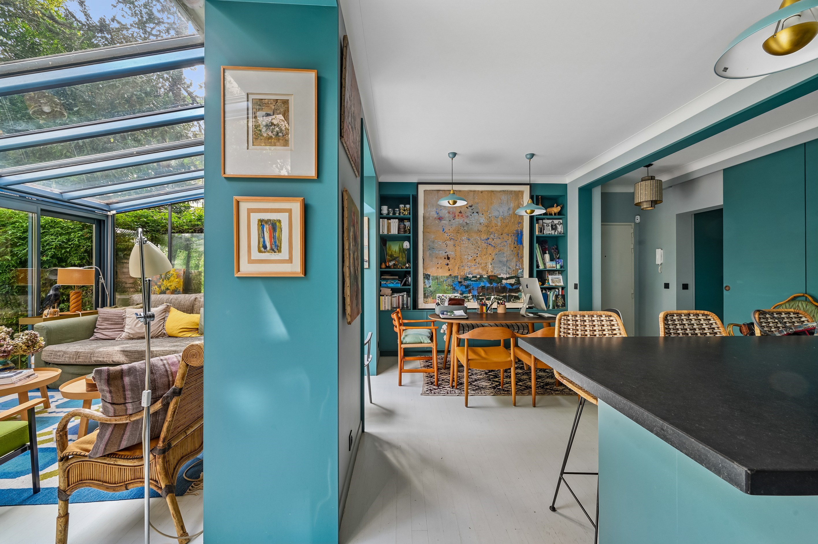  PARIS XVI - AUTEUIL JASMIN: TWO-BEDROOM APARTMENT WITH GARDEN - 物件實景