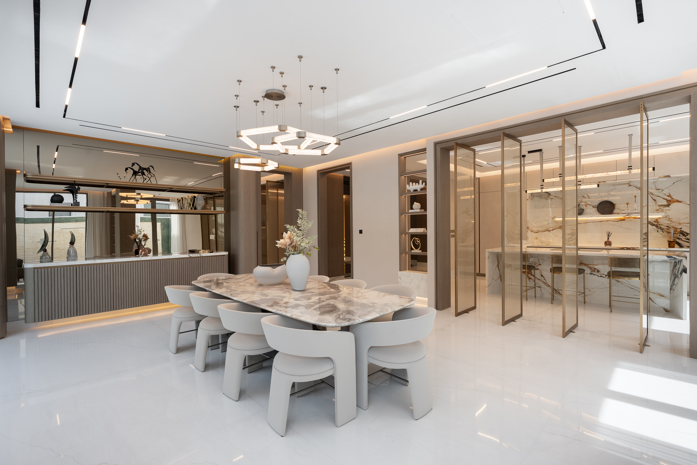  Spectacular Contemporary Villa in Al Barari - 物件實景