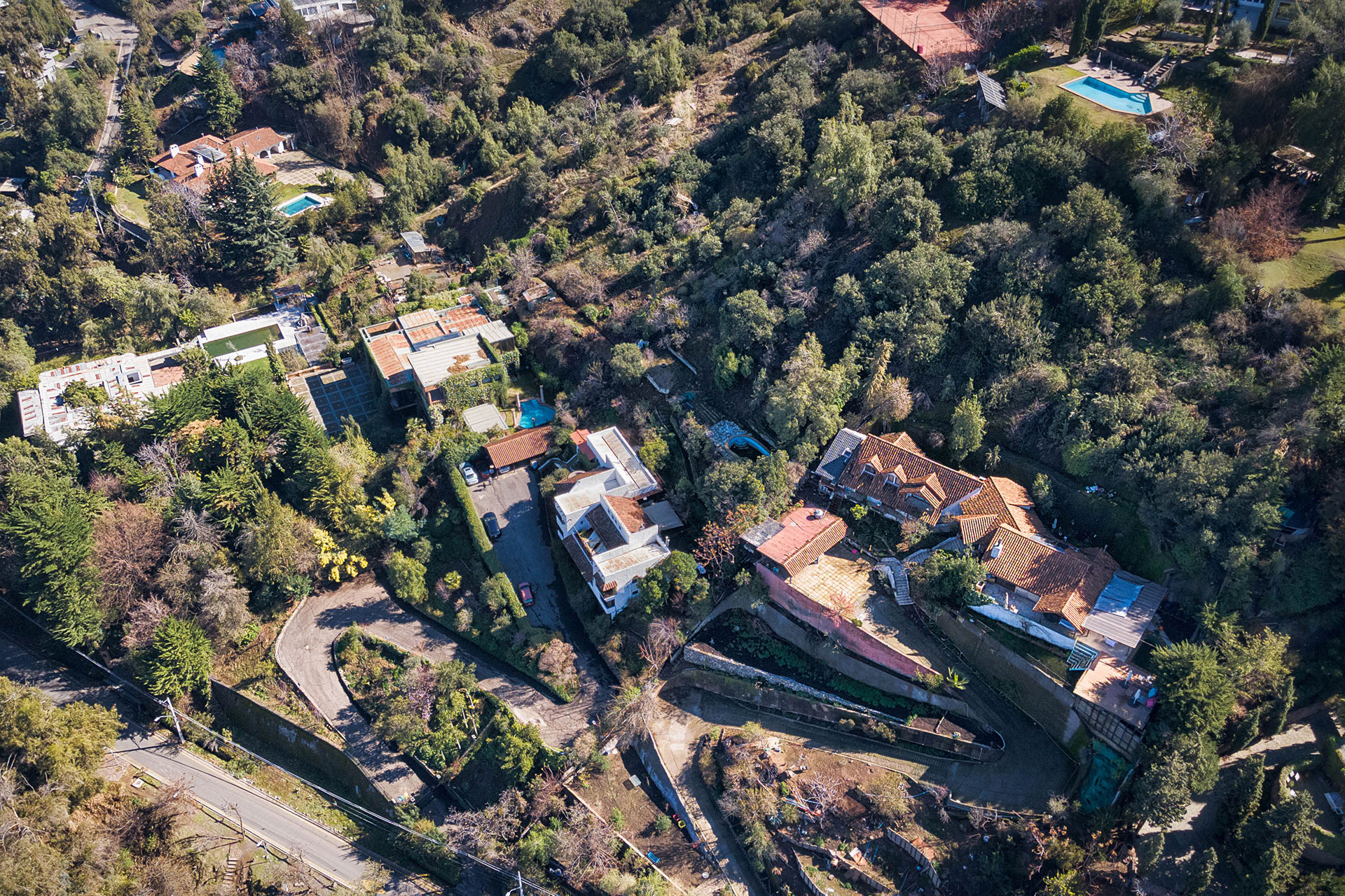  Home on 5,000 m² with spectacular panoramic views of Santiago – Lo Curro - 物件實景
