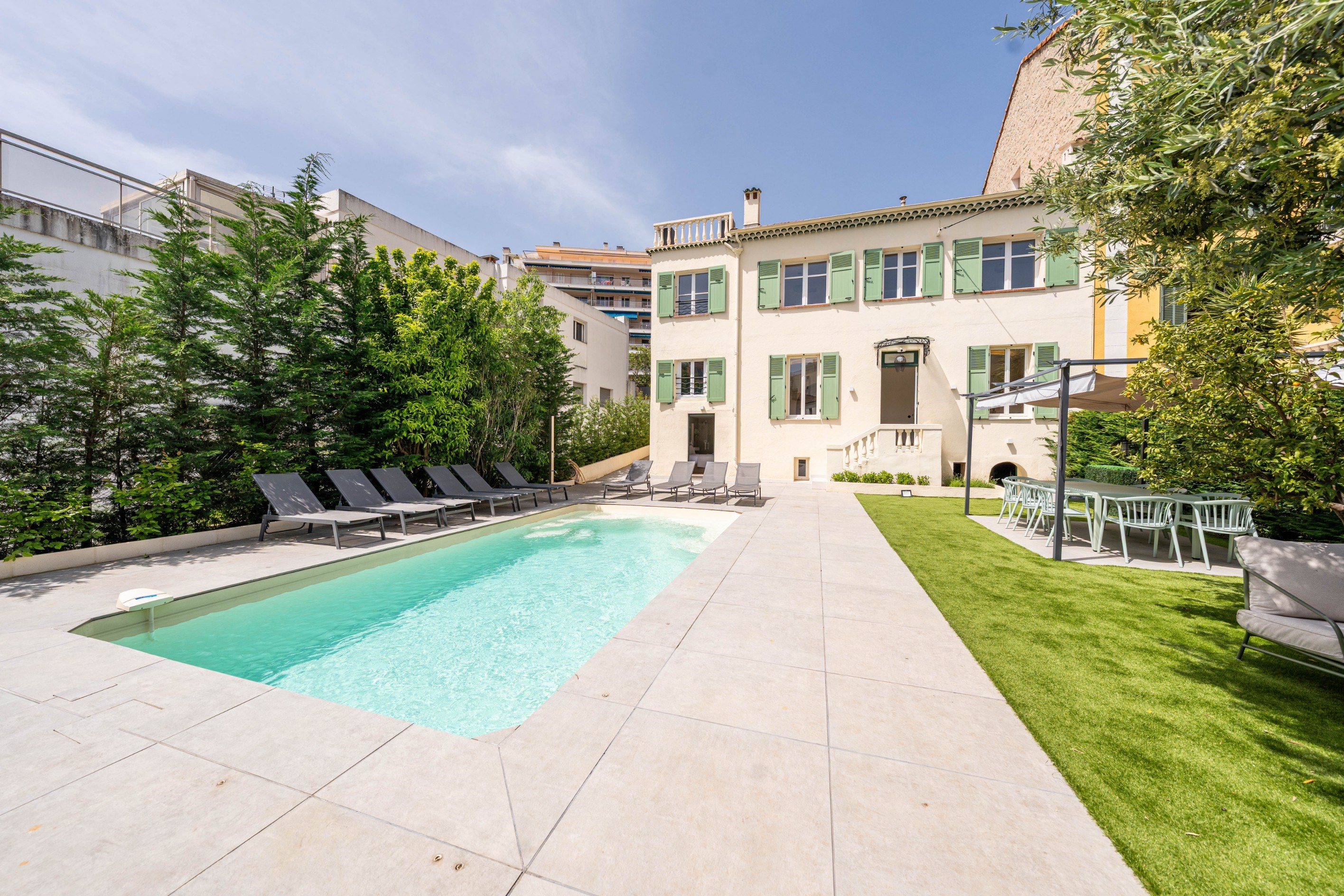  Cannes, Bas de Montrose: Villa with Peaceful Garden and Swimming Pool - 物件實景