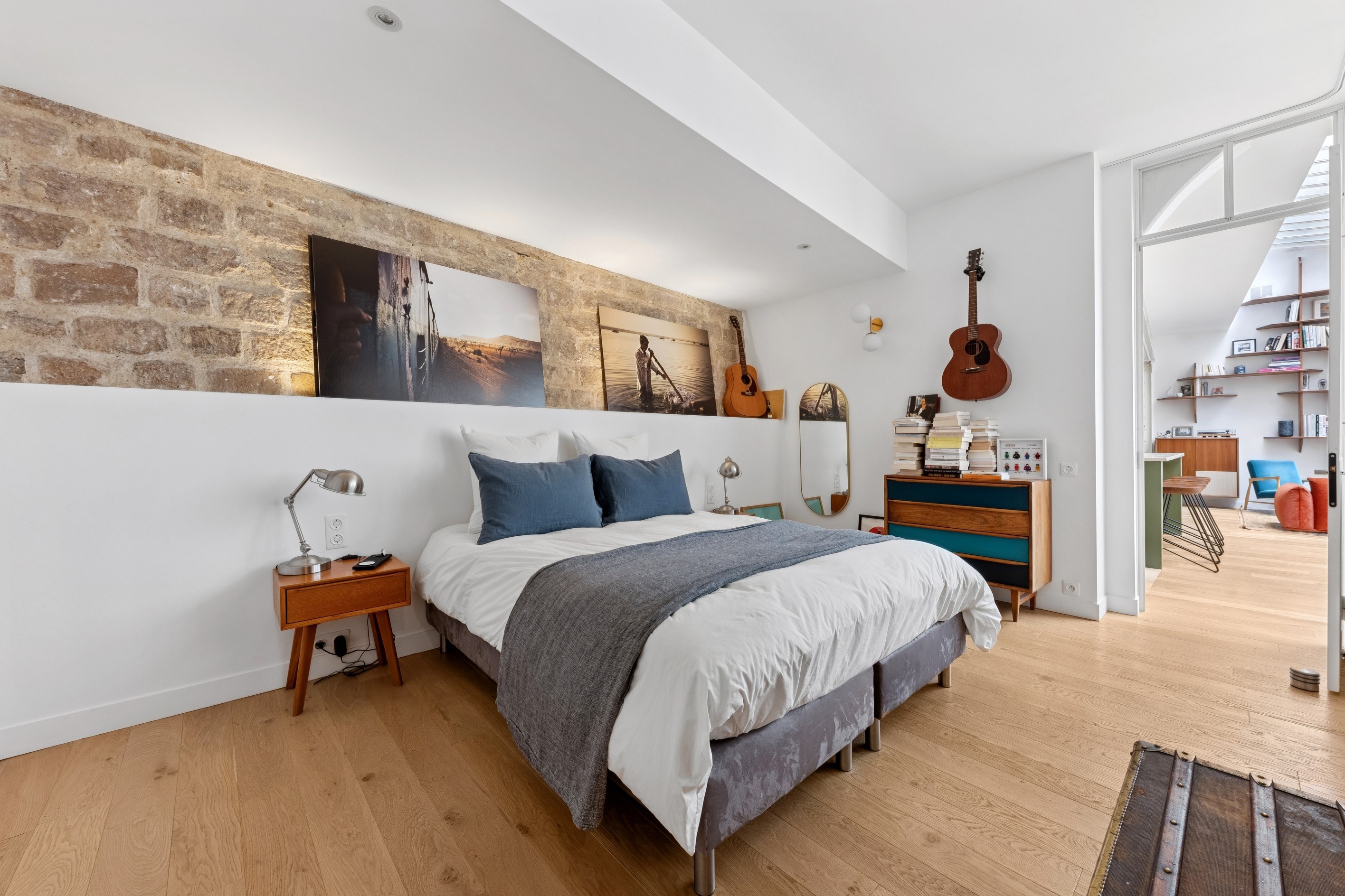  Marais / Place des Vosges – 3/4-Bedroom Loft – Spacious – Quiet – Bright - 物件實景