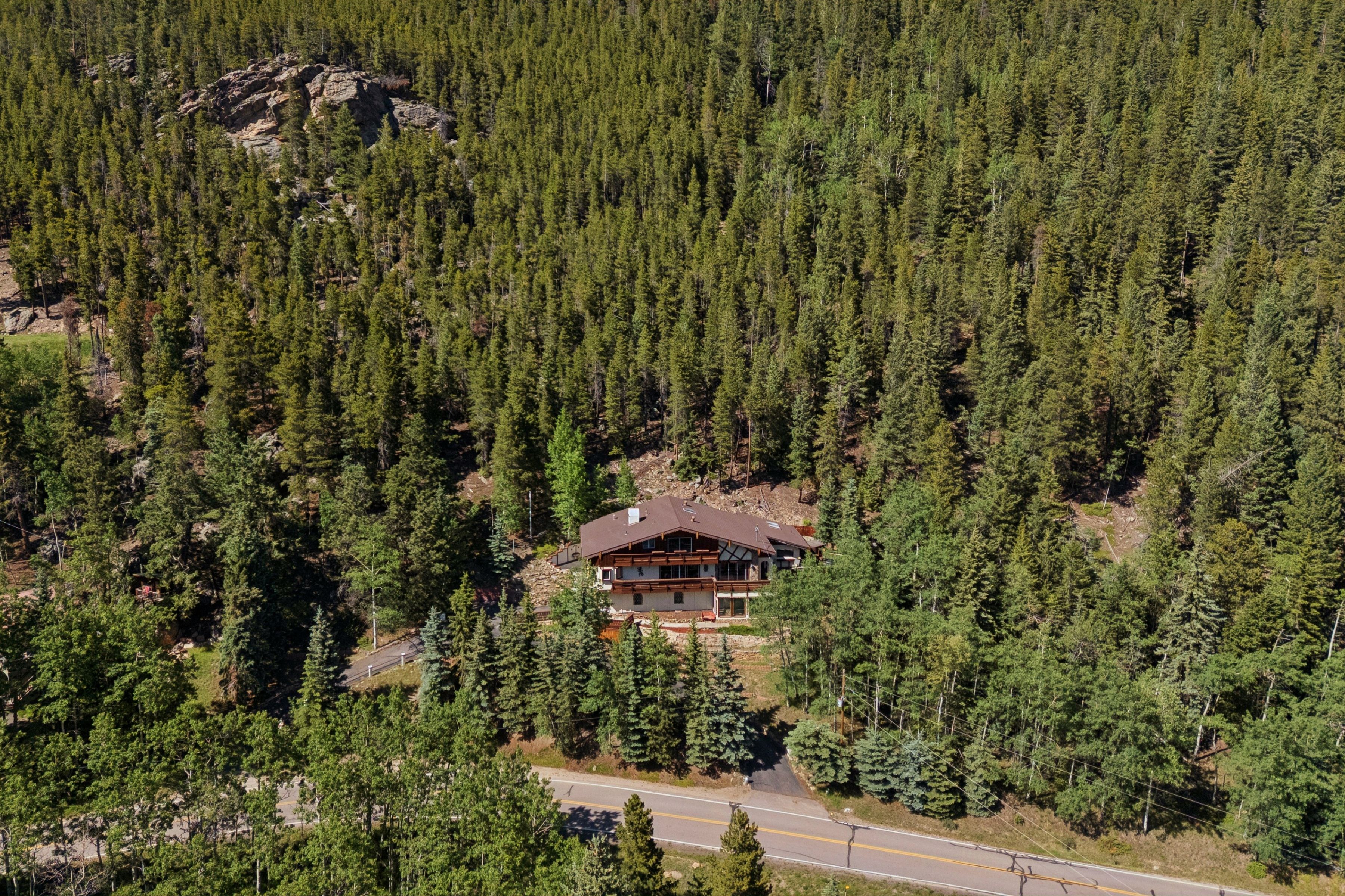  Mountain Chalet on Almost 8 Acres - 物件實景