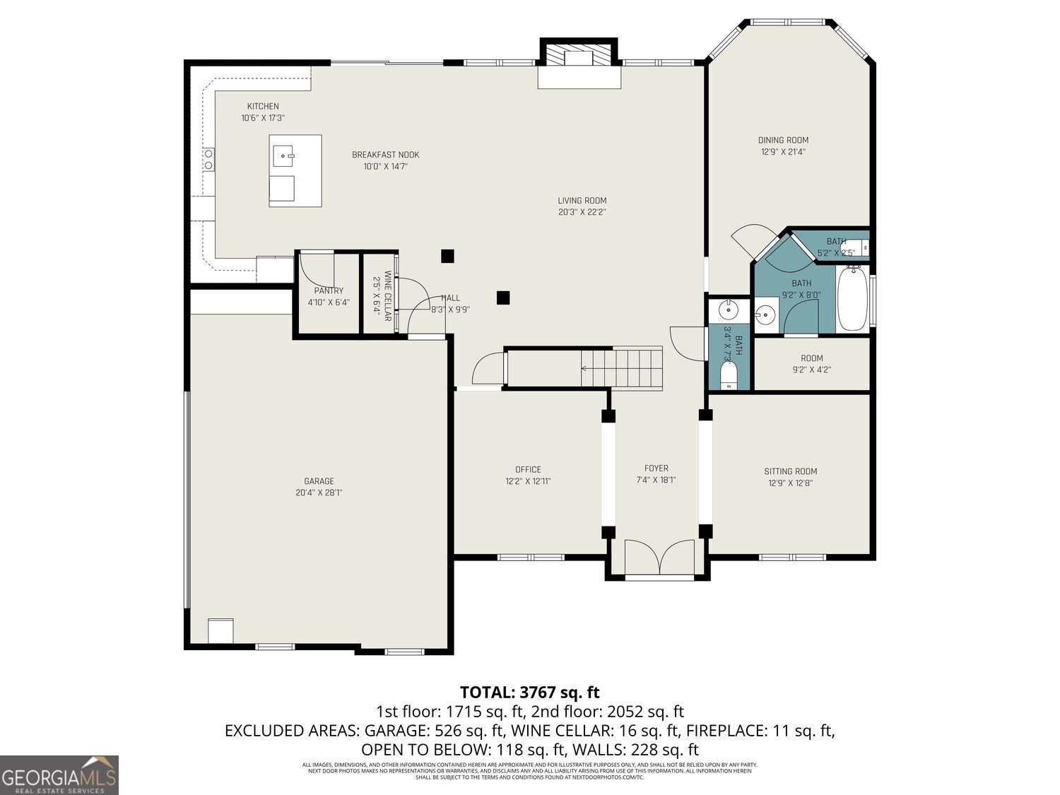 McDonough, Georgia, 30252, United States, 4 Bedrooms Bedrooms, ,5 BathroomsBathrooms,Residential,For Sale,2006610