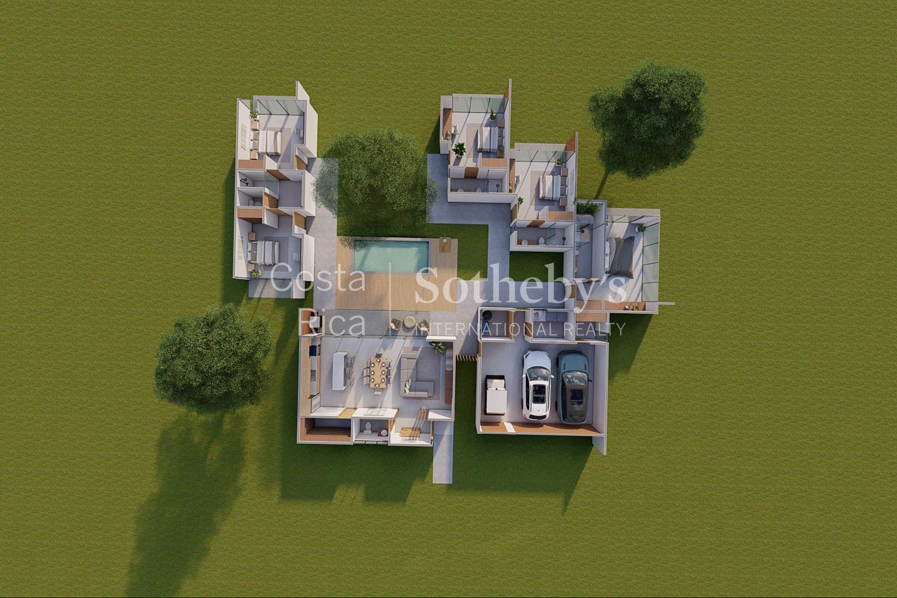  4 bedroom tree-hugging home in amenity filled community steps from the beach - 物件實景